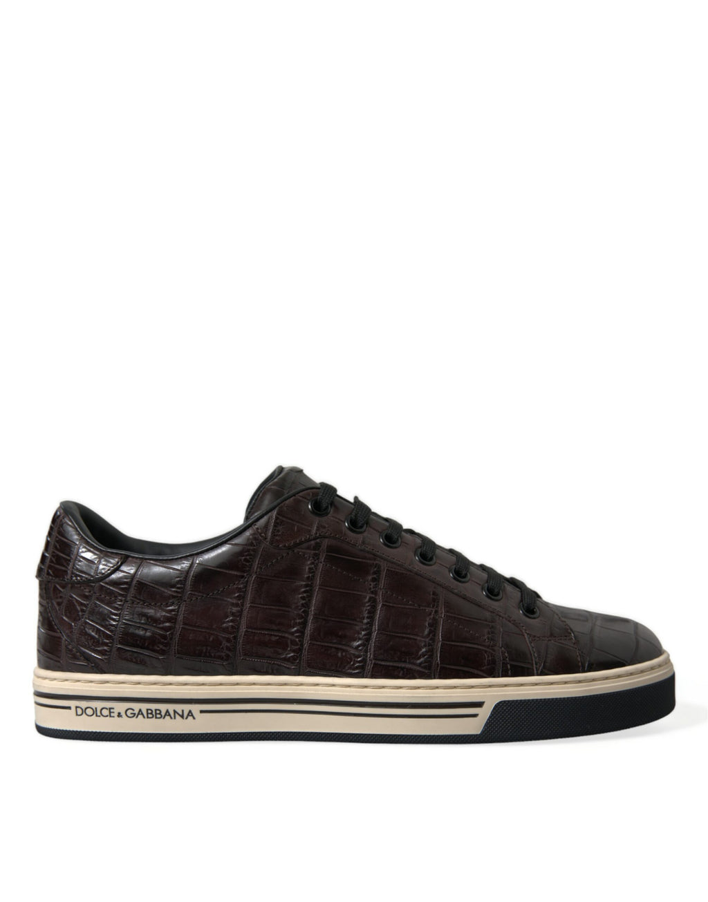 Dolce & Gabbana Brown Low Top Sneakers for Men
