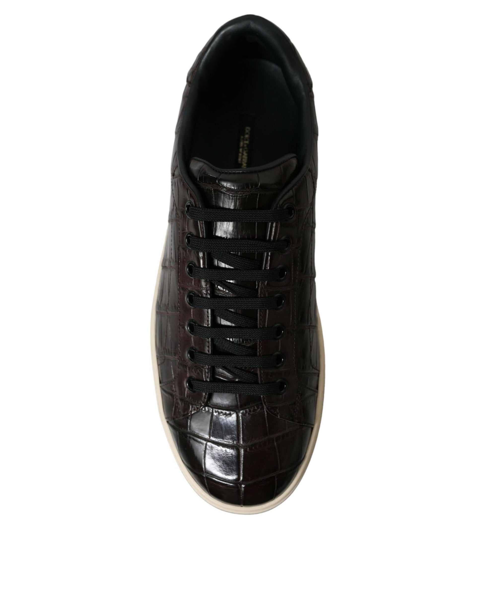 Dolce & Gabbana Brown Low Top Sneakers for Men additional view