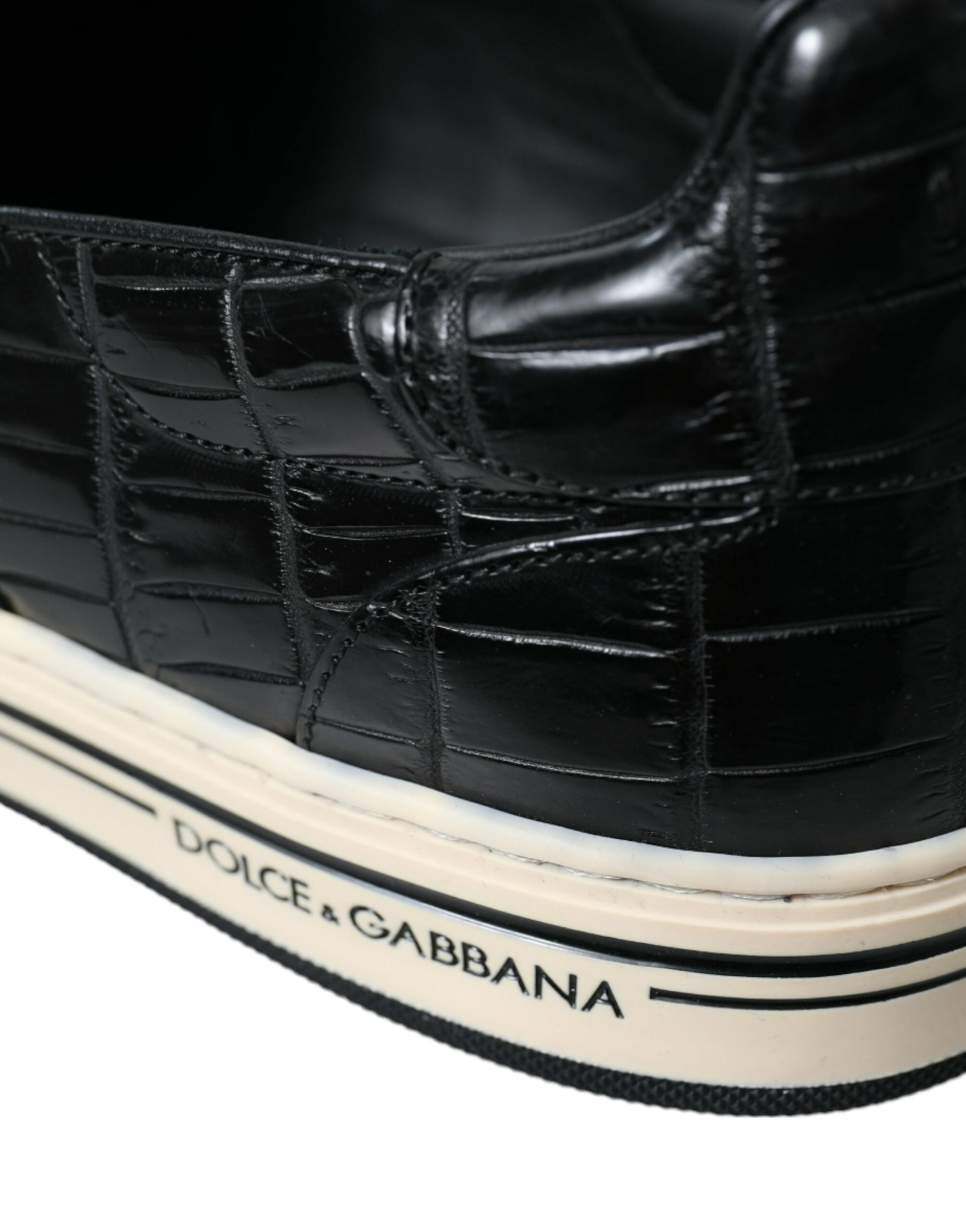 Dolce & Gabbana Black Low Top Sneakers for Men additional view