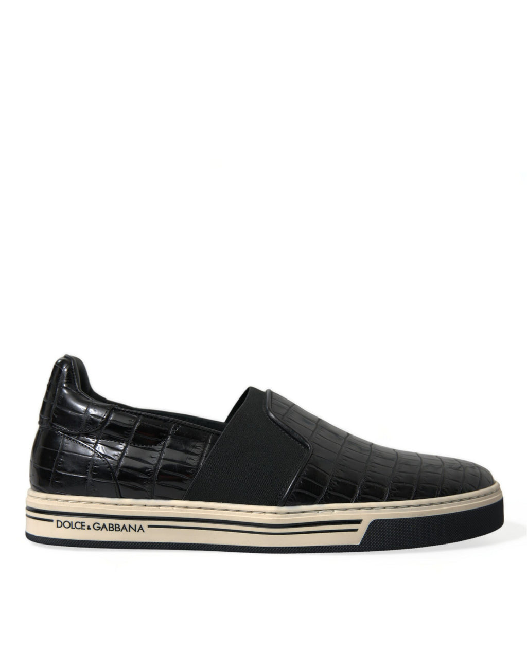 Dolce & Gabbana Black Low Top Sneakers for Men