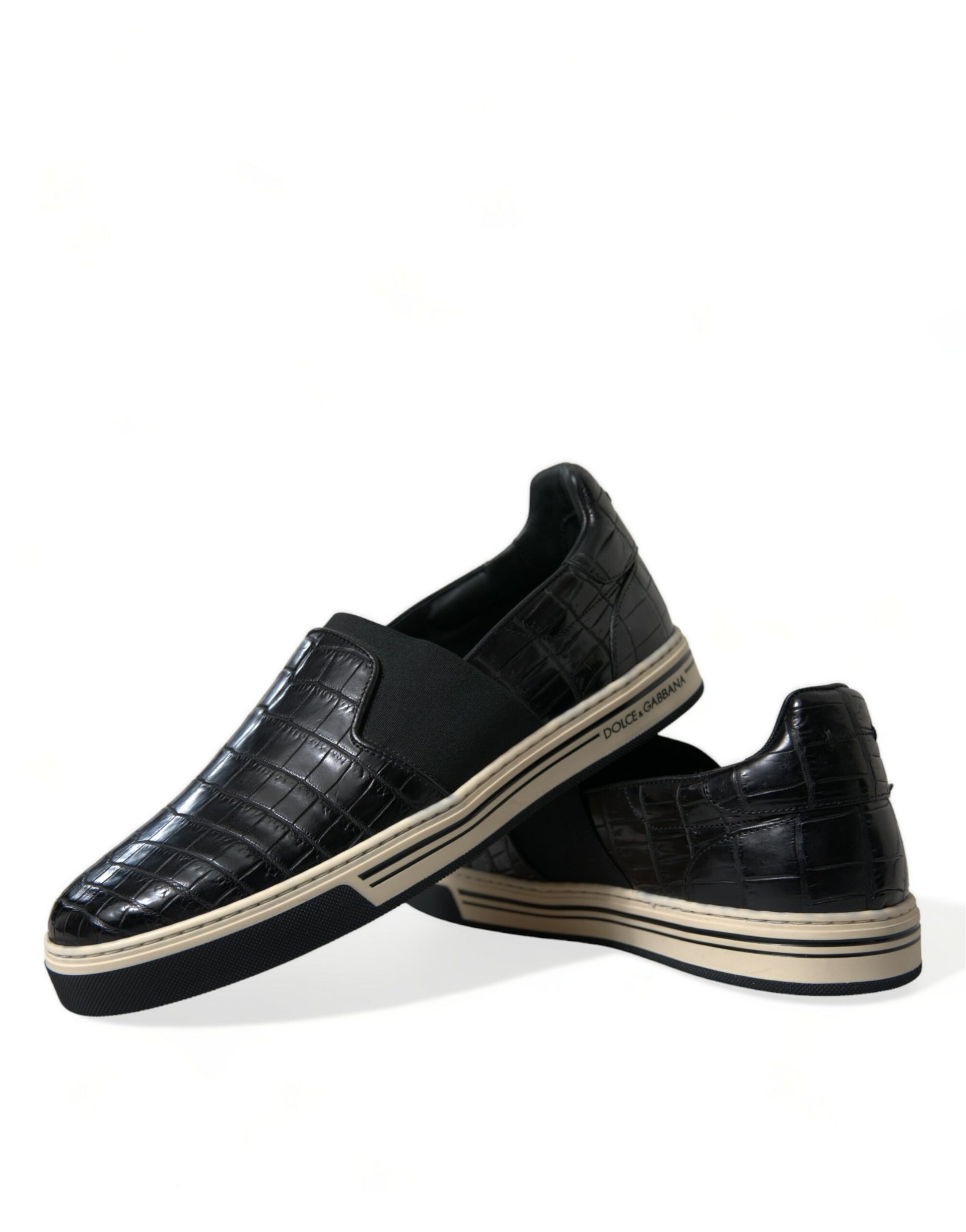 Dolce & Gabbana Black Low Top Sneakers for Men additional view