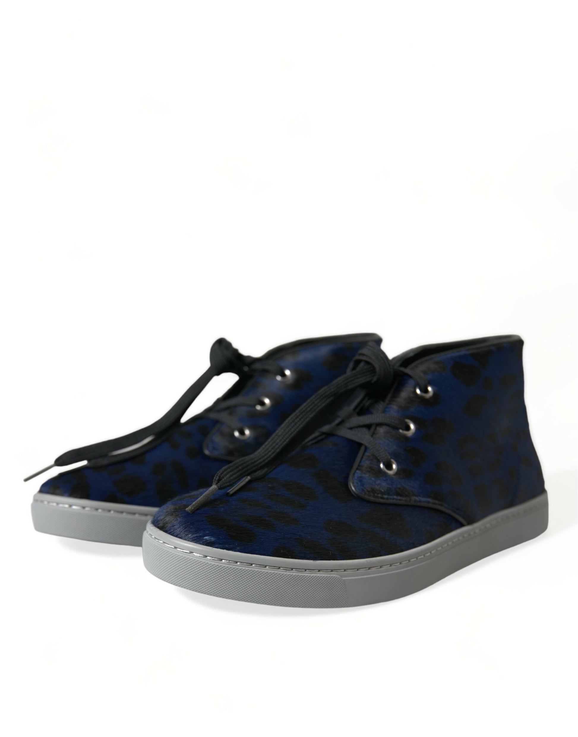 Dolce & Gabbana Blue Low Top Sneakers for Men detail view