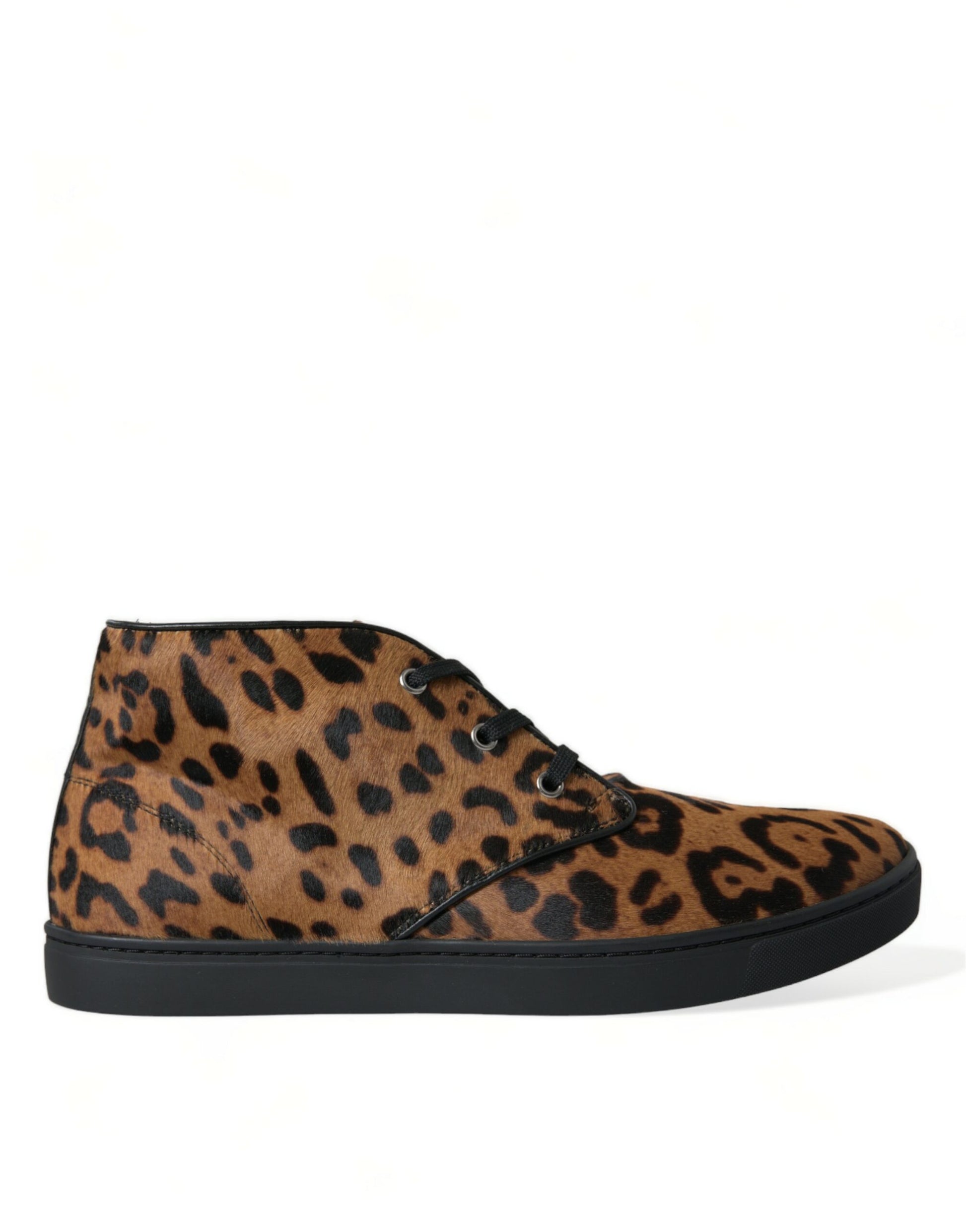 Dolce & Gabbana Brown Low Top Sneakers for Men