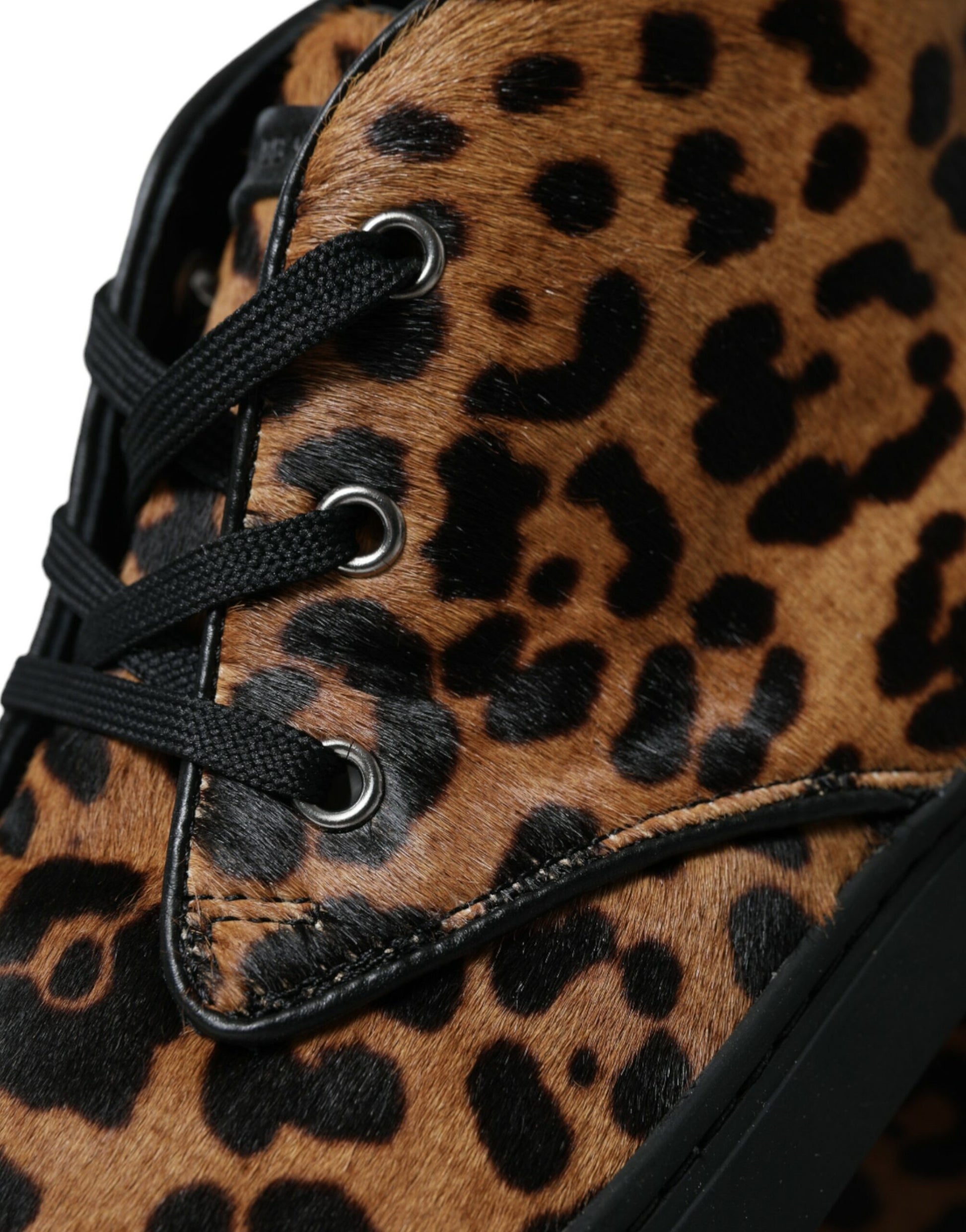 Dolce & Gabbana Brown Low Top Sneakers for Men additional view
