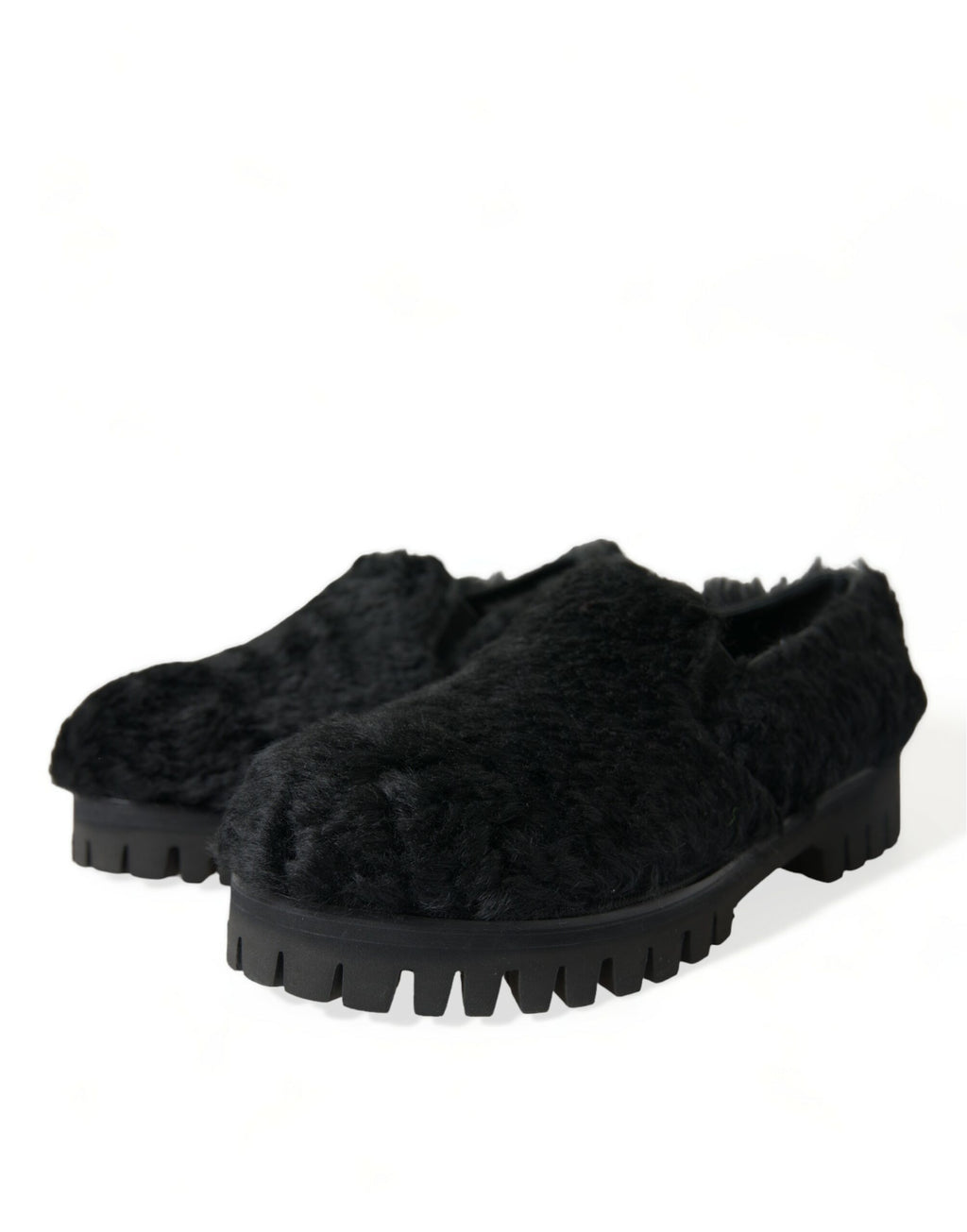 Dolce & Gabbana Black Platform for Men detail view