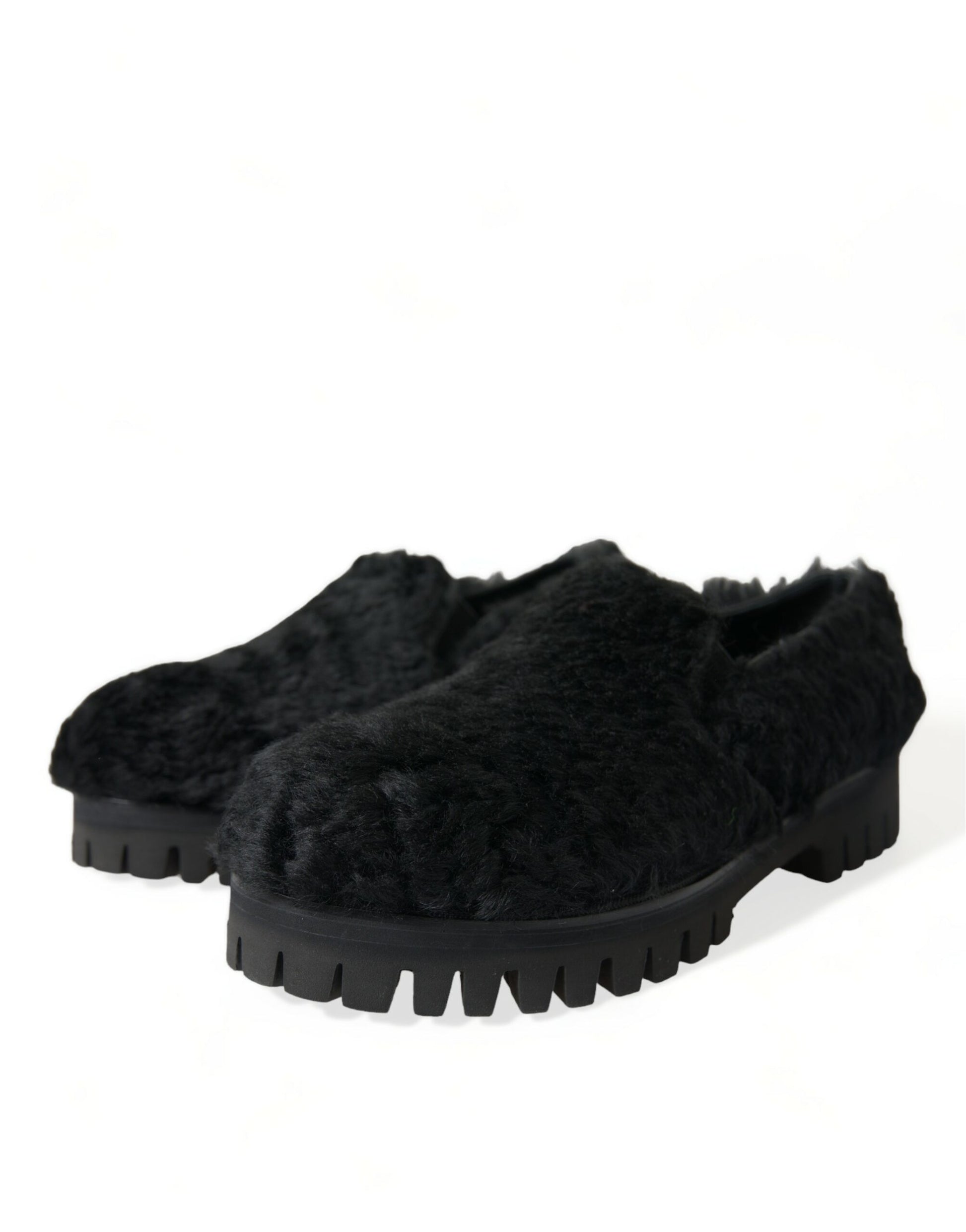 Dolce & Gabbana Black Platform for Men detail view