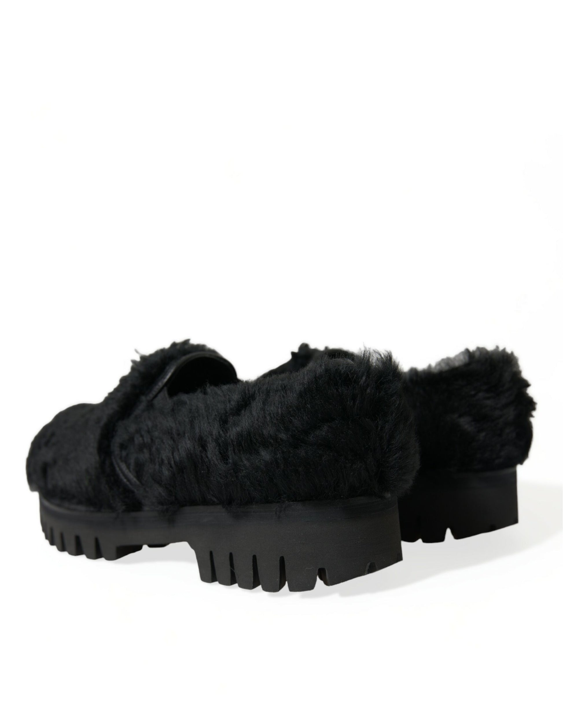 Dolce & Gabbana Black Platform for Men side view