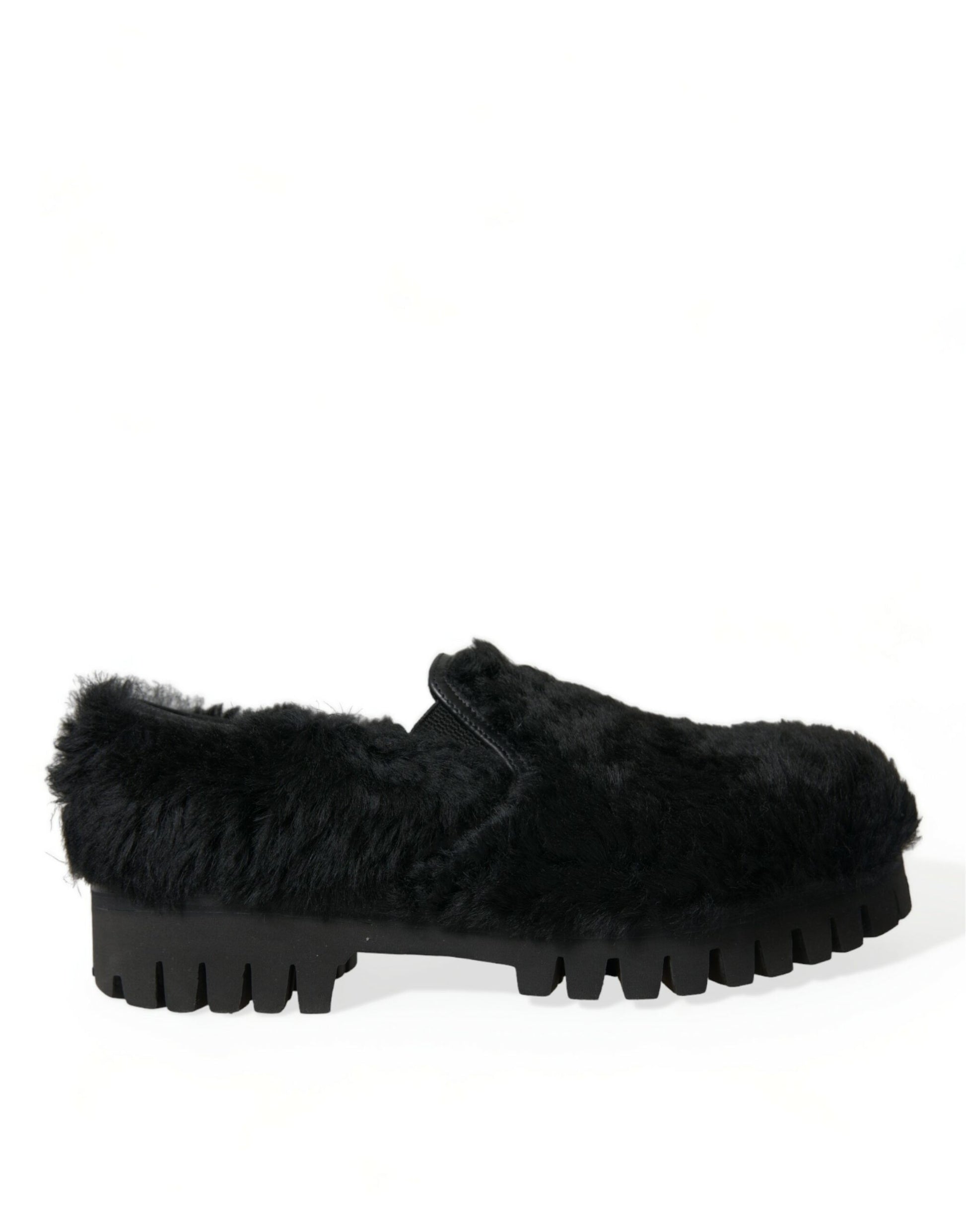 Dolce & Gabbana Black Platform for Men