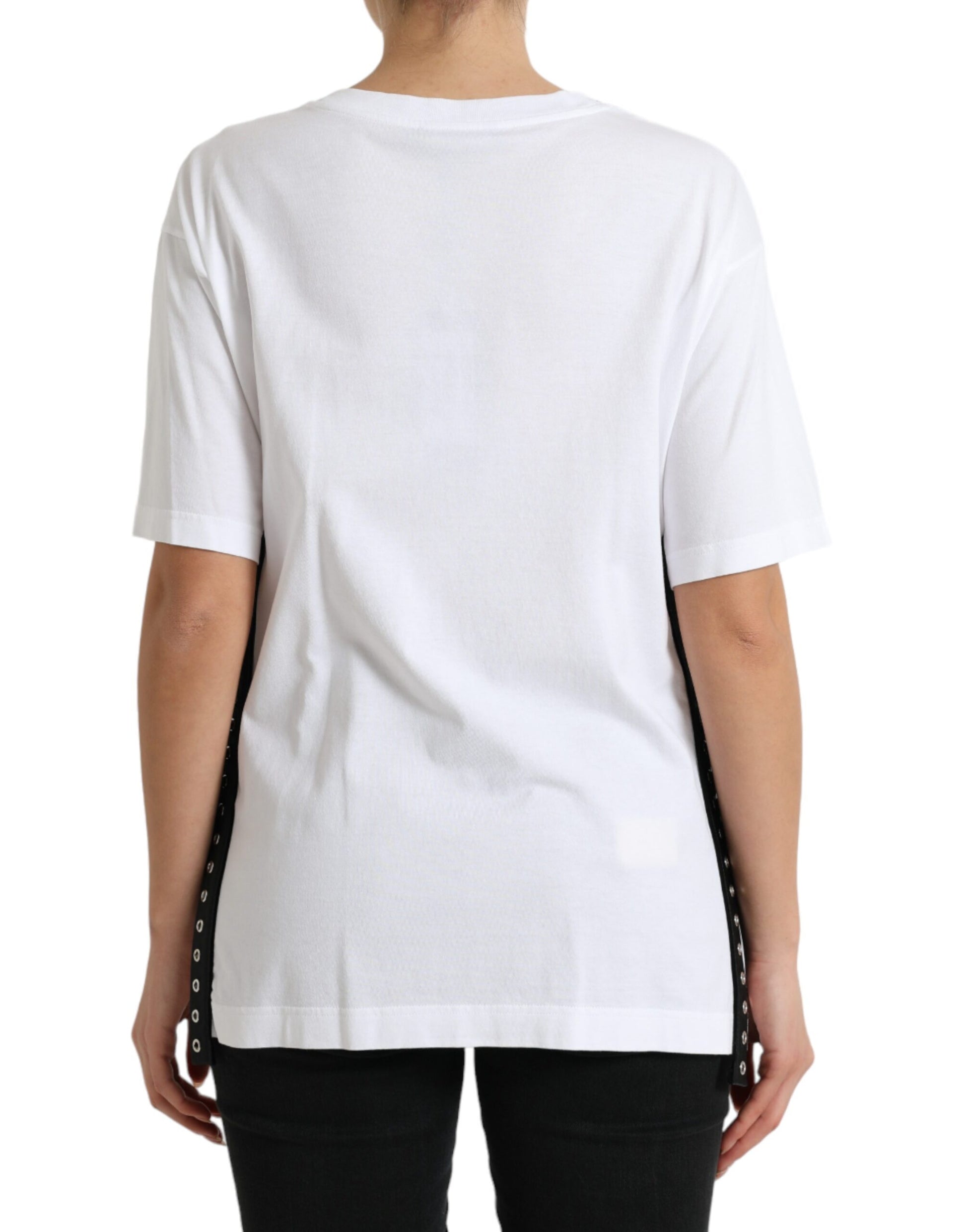 Dolce & Gabbana White T-Shirt for Women detail view