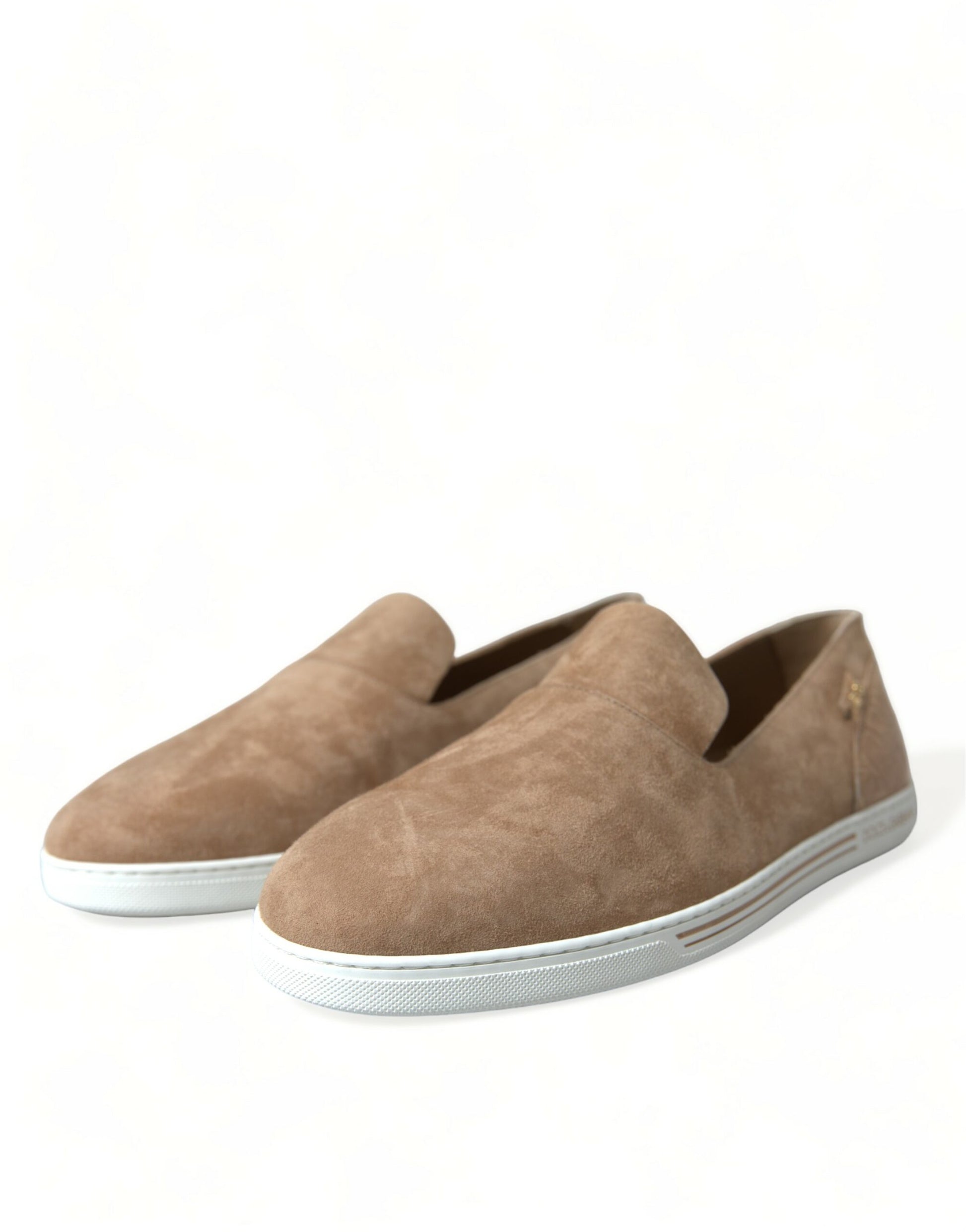 Dolce & Gabbana Beige Slip On Loafers for Men detail view