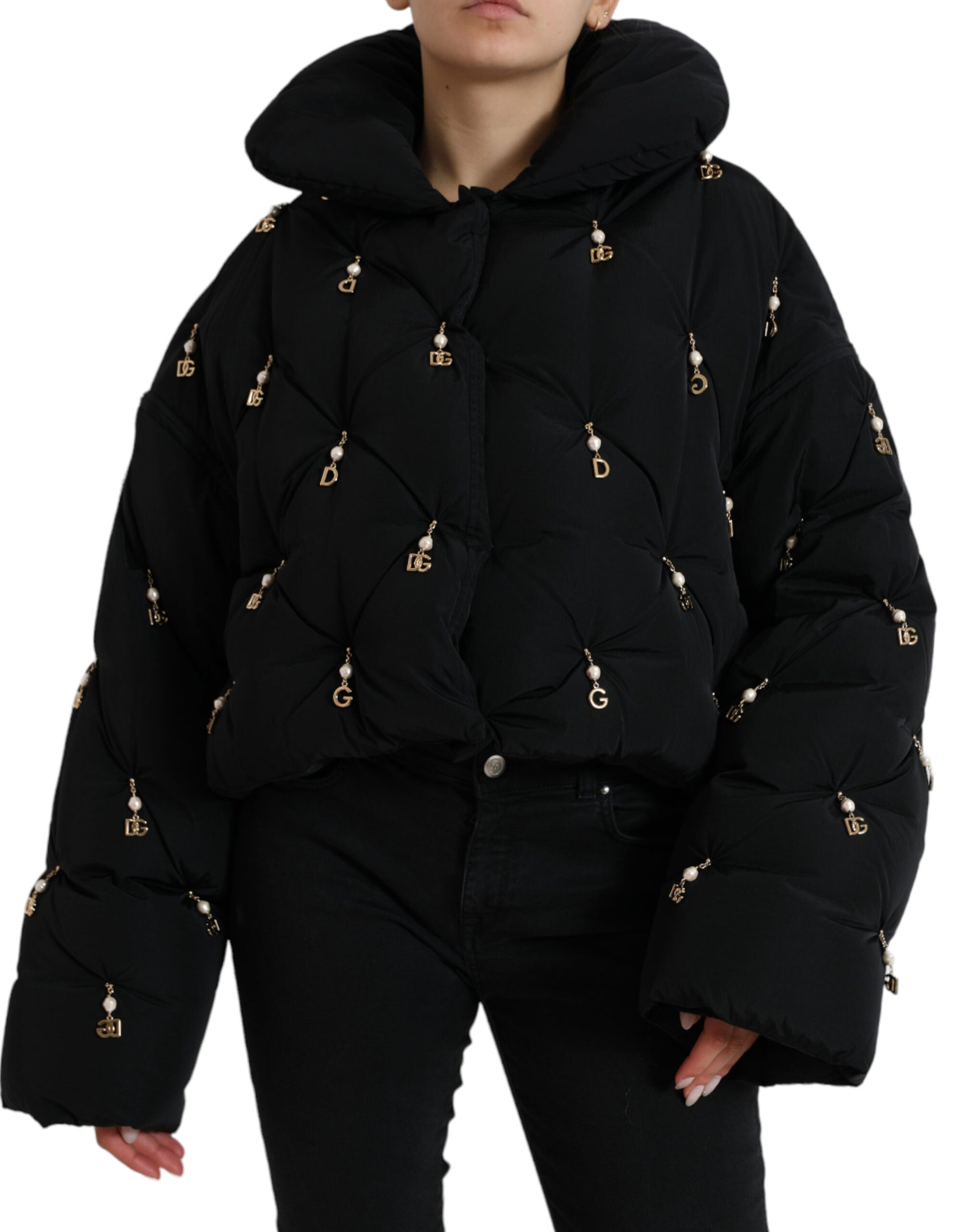 Dolce & Gabbana Black Bomber for Women