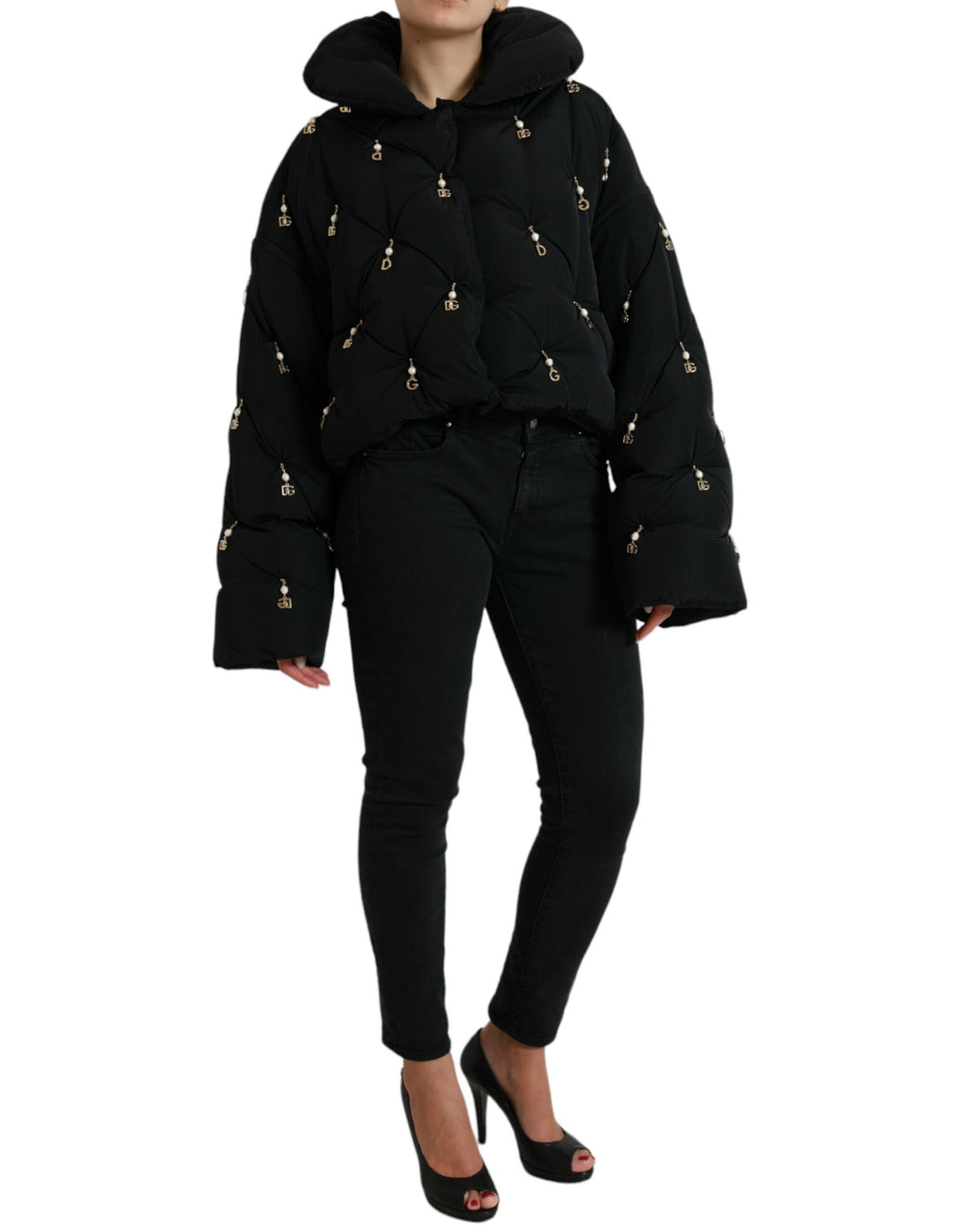 Dolce & Gabbana Black Bomber for Women additional view