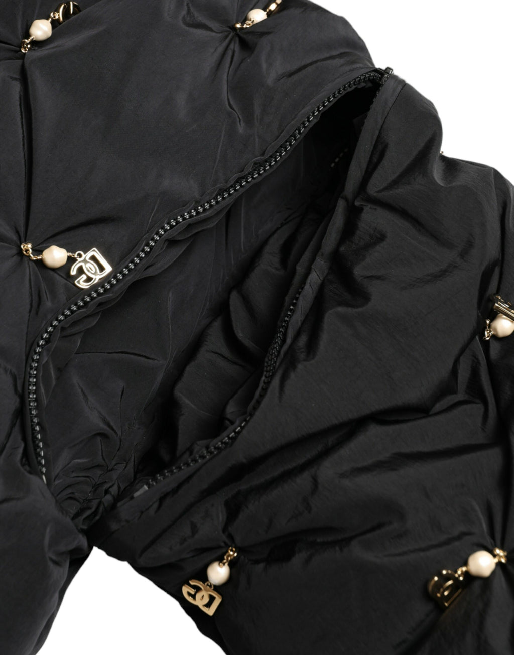 Dolce & Gabbana Black Bomber for Women detail view