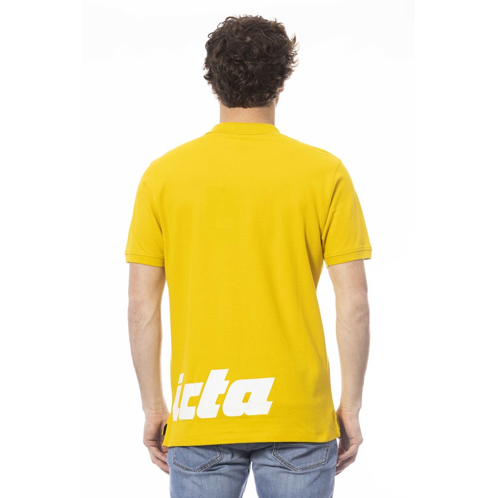 Invicta Yellow Polo Shirt for Men detail view