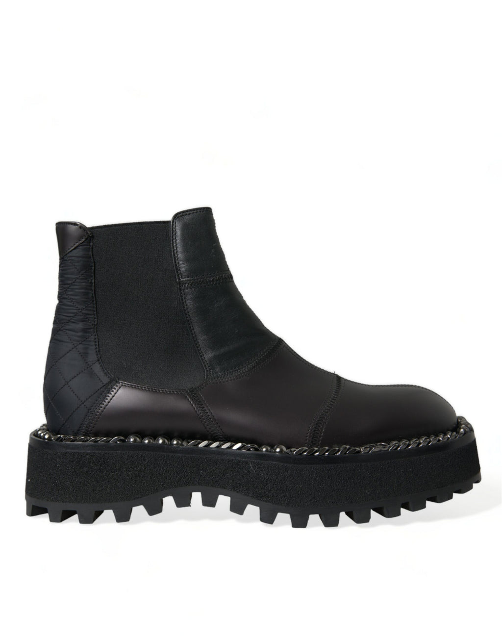 Dolce & Gabbana Black Chelsea Boots for Men