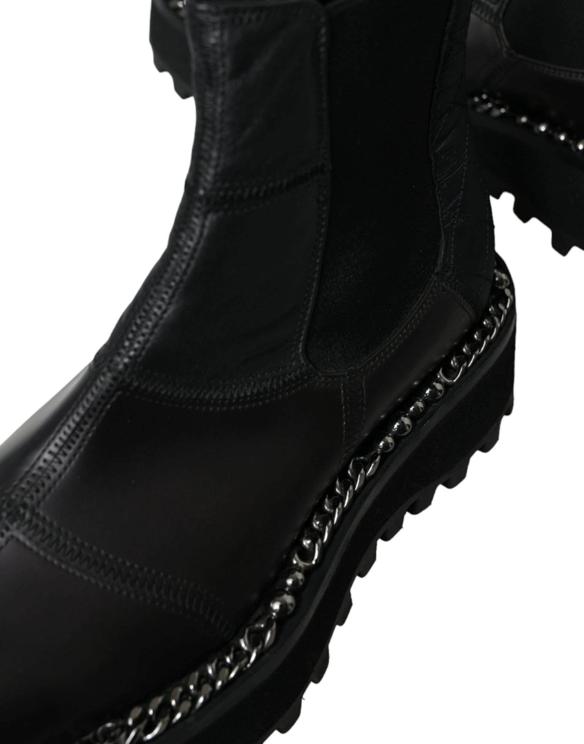 Dolce & Gabbana Black Chelsea Boots for Men additional view