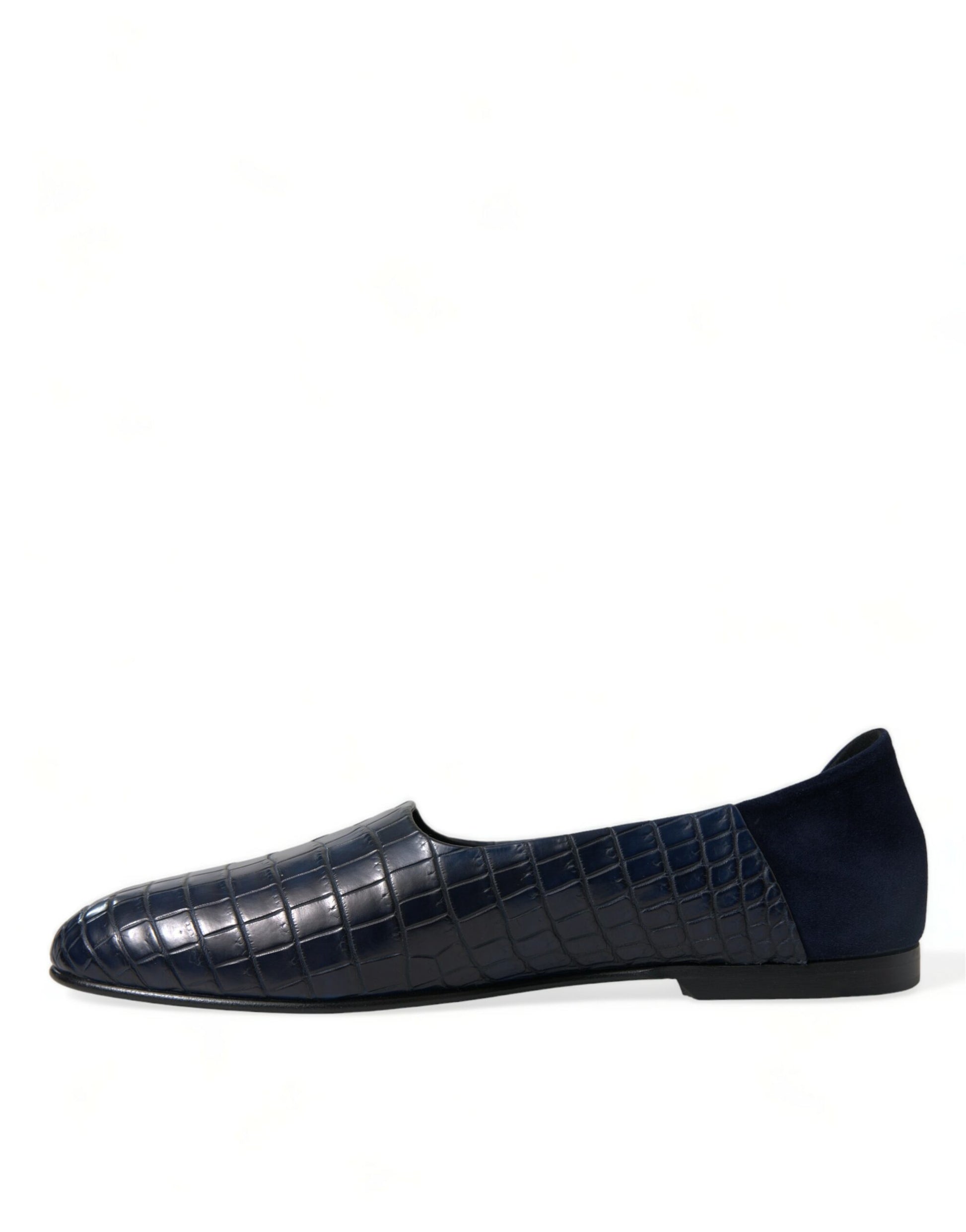 Dolce & Gabbana Blue Slip On Loafers for Men additional view