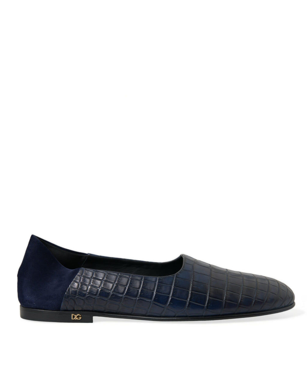 Dolce & Gabbana Blue Slip On Loafers for Men