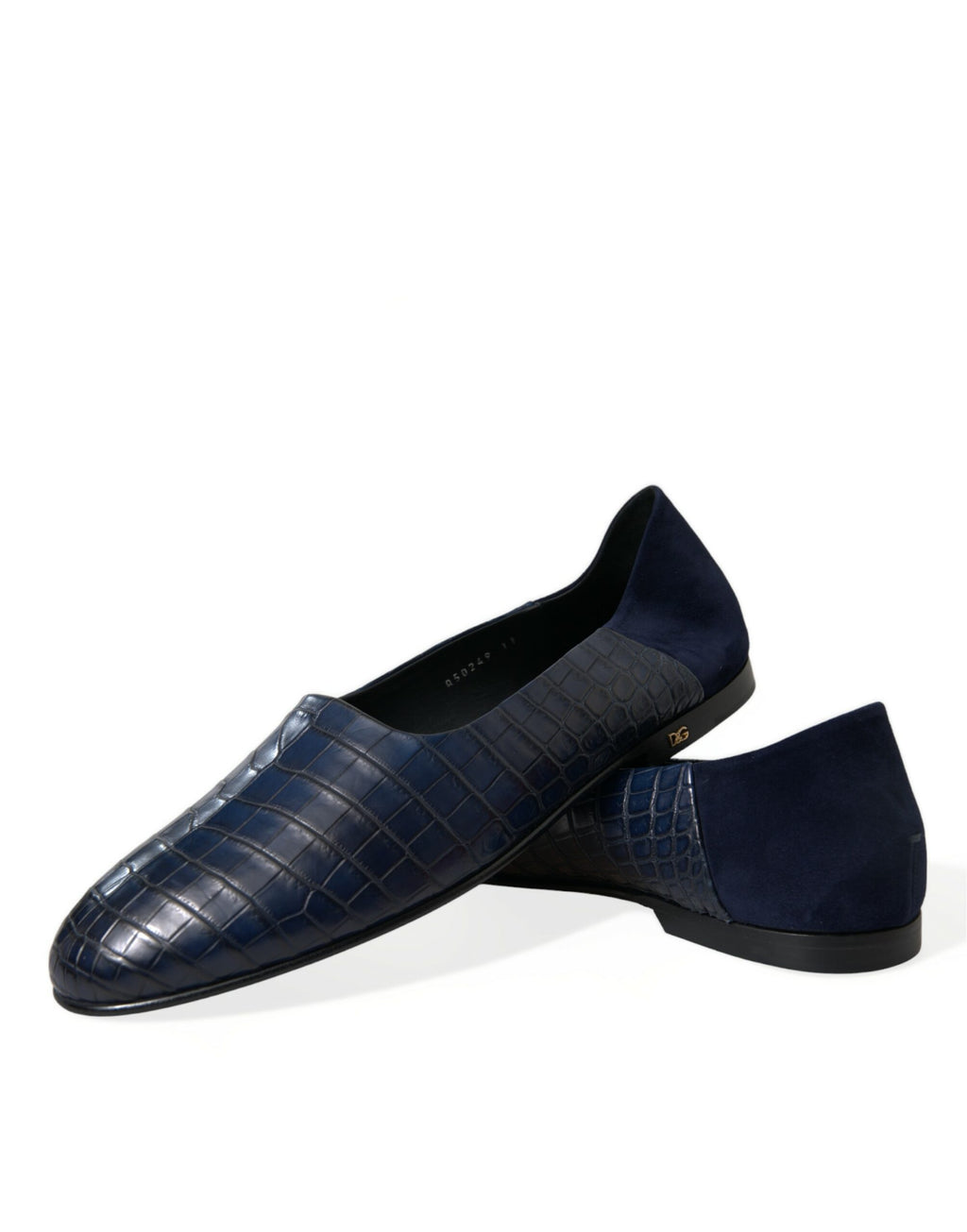 Dolce & Gabbana Blue Slip On Loafers for Men additional view