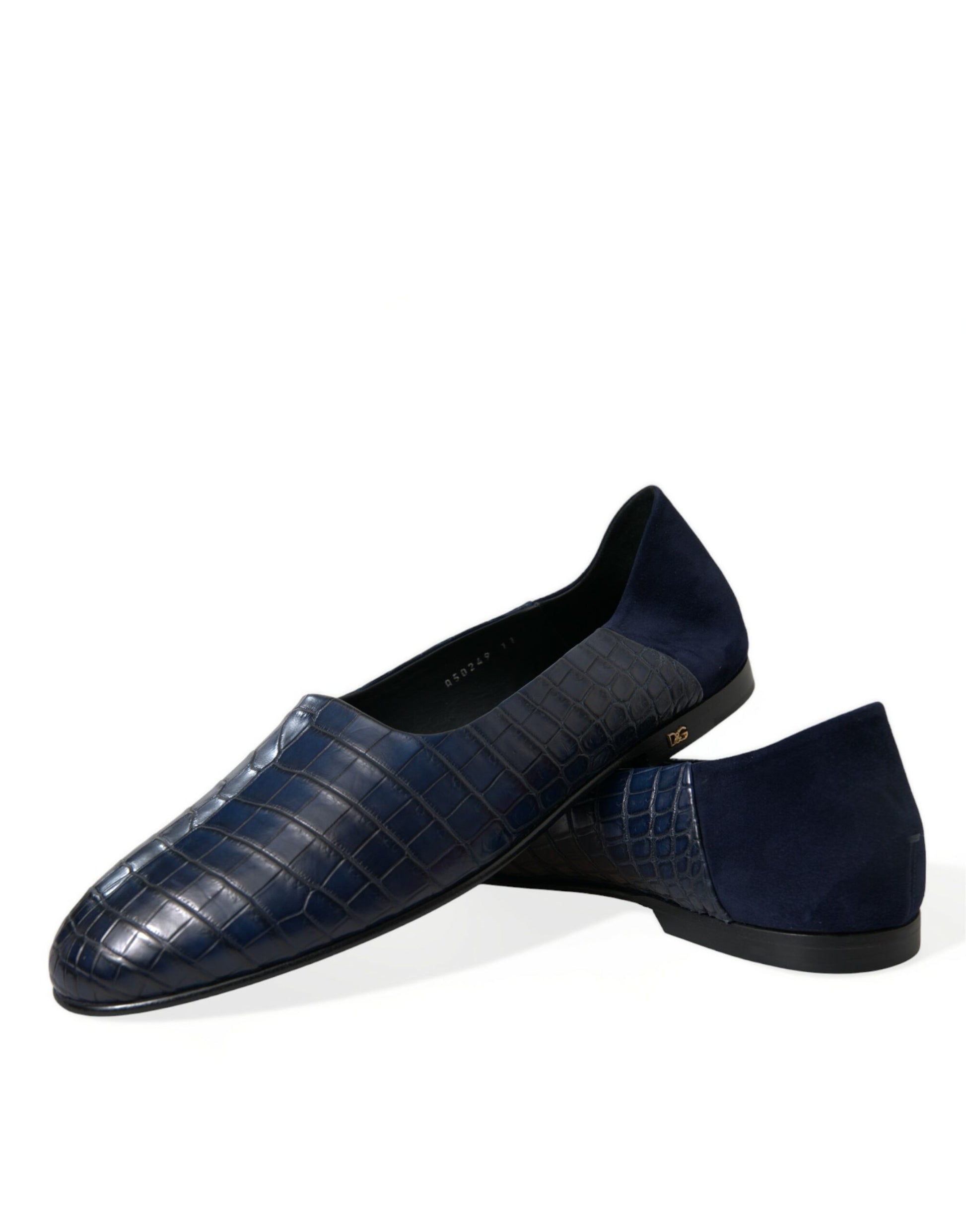 Dolce & Gabbana Blue Slip On Loafers for Men additional view