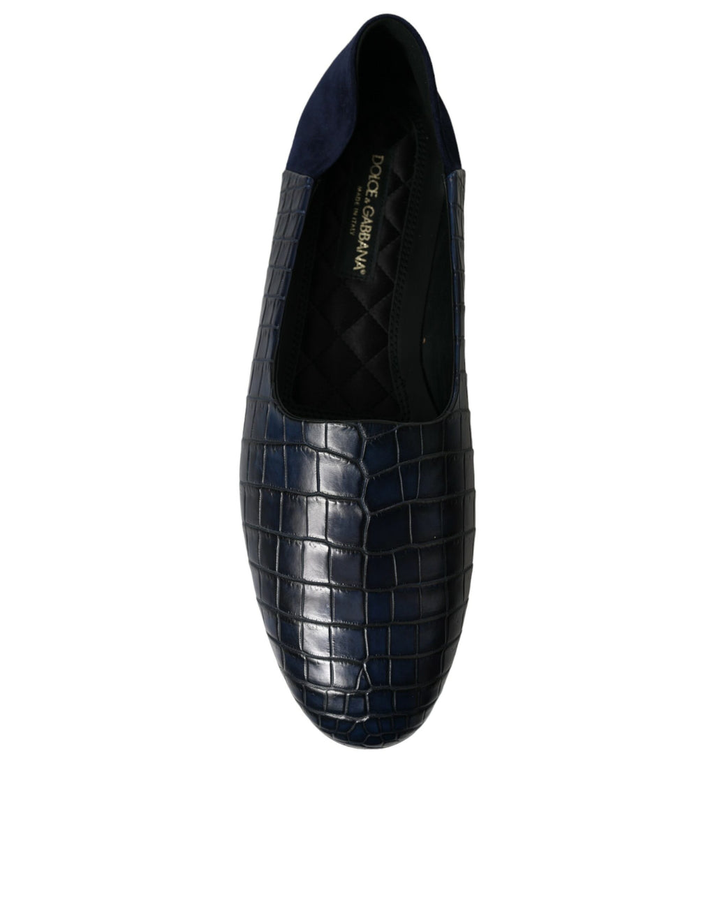 Dolce & Gabbana Blue Slip On Loafers for Men additional view