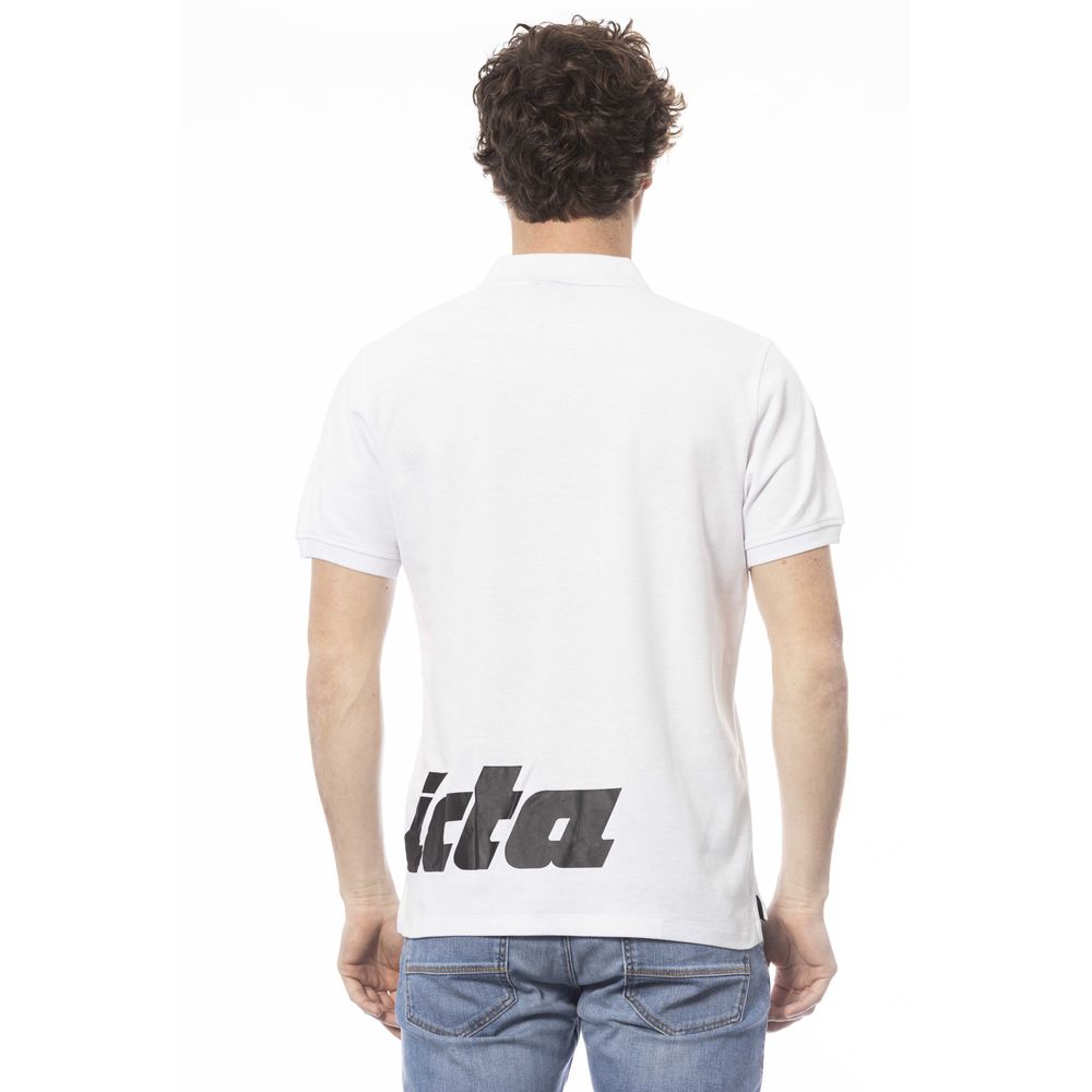 Invicta White Polo Shirt for Men detail view