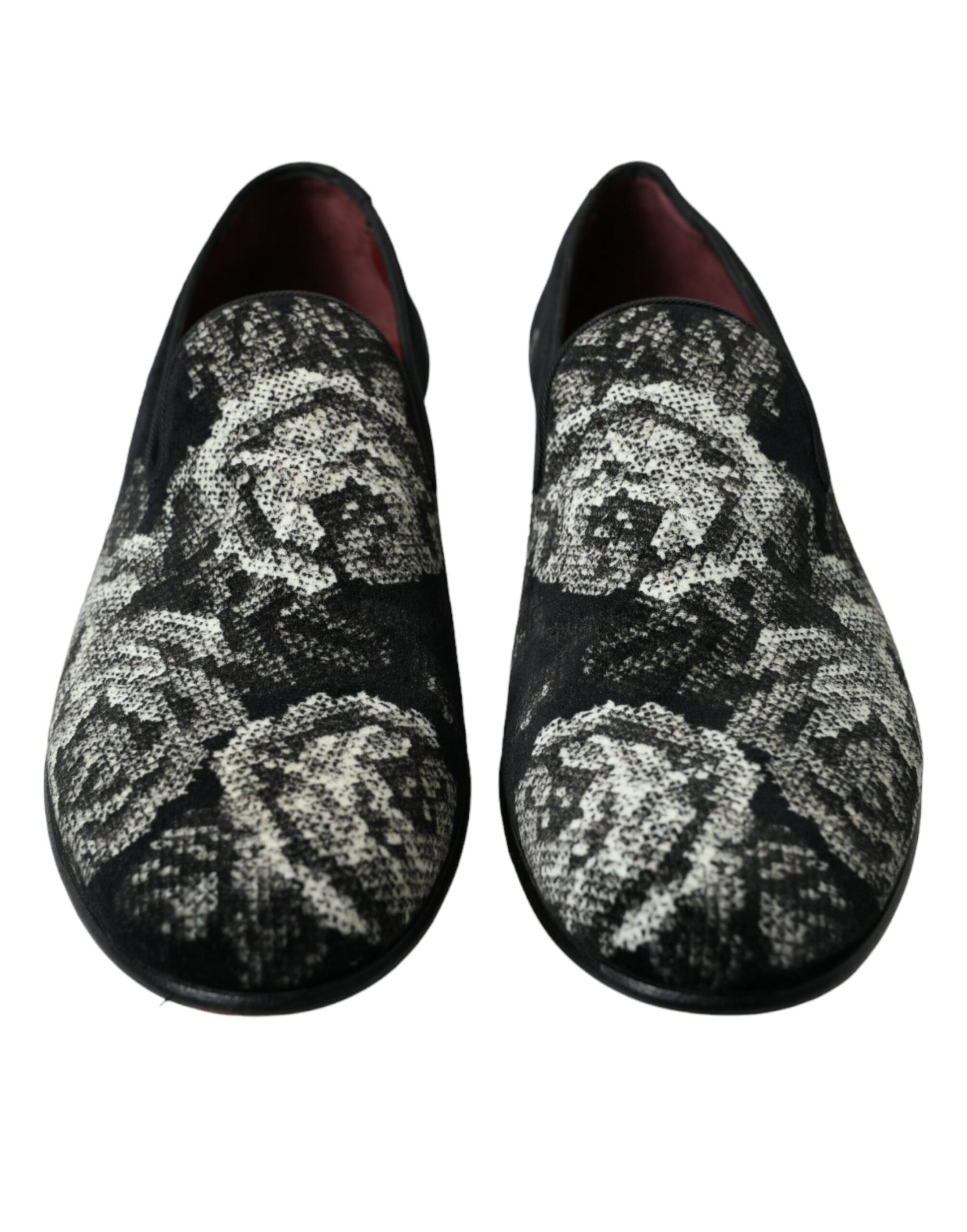 Dolce & Gabbana Black Slip On Loafers for Men alternate view
