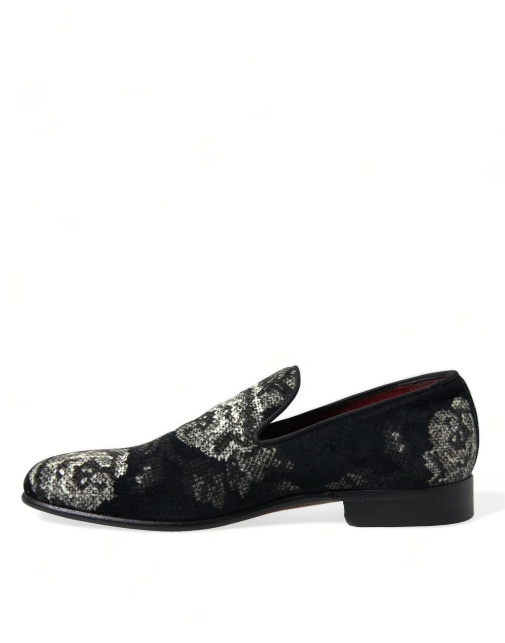 Dolce & Gabbana Black Slip On Loafers for Men additional view