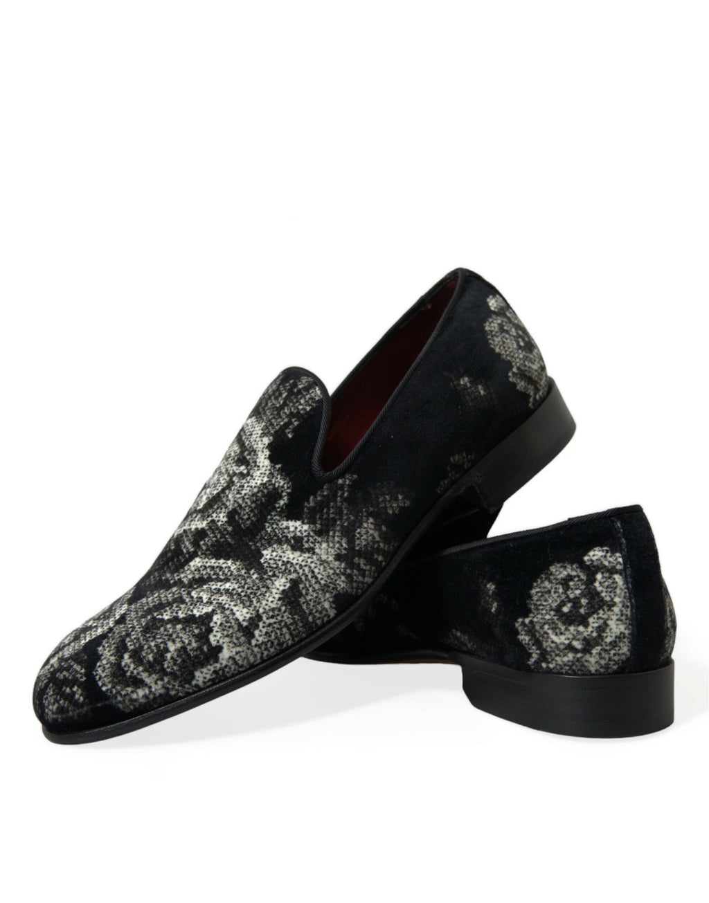 Dolce & Gabbana Black Slip On Loafers for Men additional view