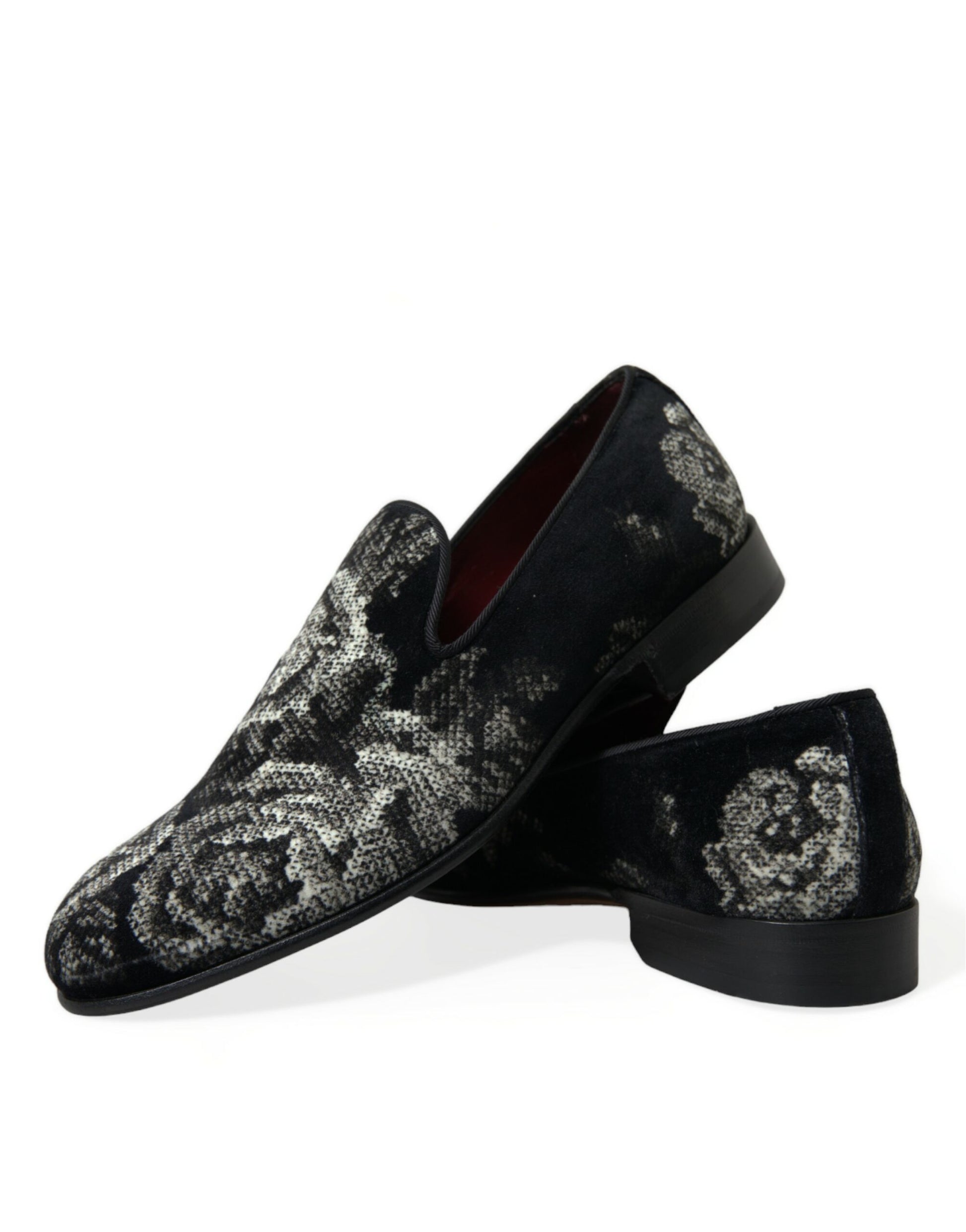Dolce & Gabbana Black Slip On Loafers for Men additional view