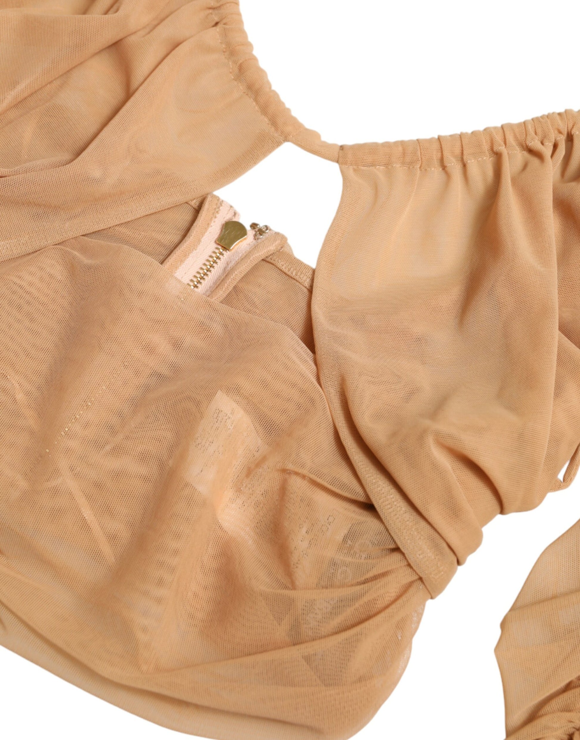 Dolce & Gabbana Brown Long Sleeve T-Shirt for Women additional view