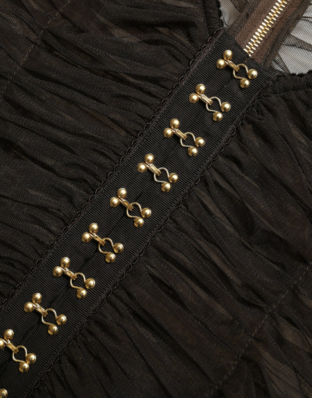 Dolce & Gabbana Brown Sleeveless T-Shirt for Women additional view