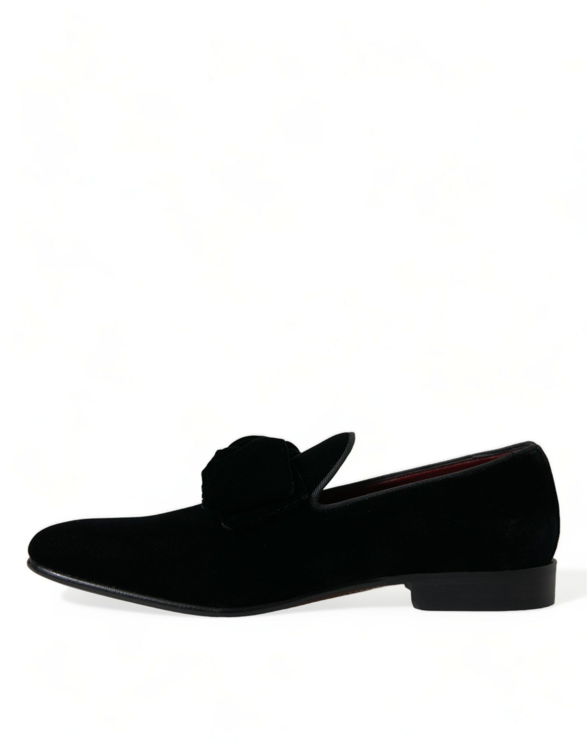 Dolce & Gabbana Black Slip On Loafers for Men additional view