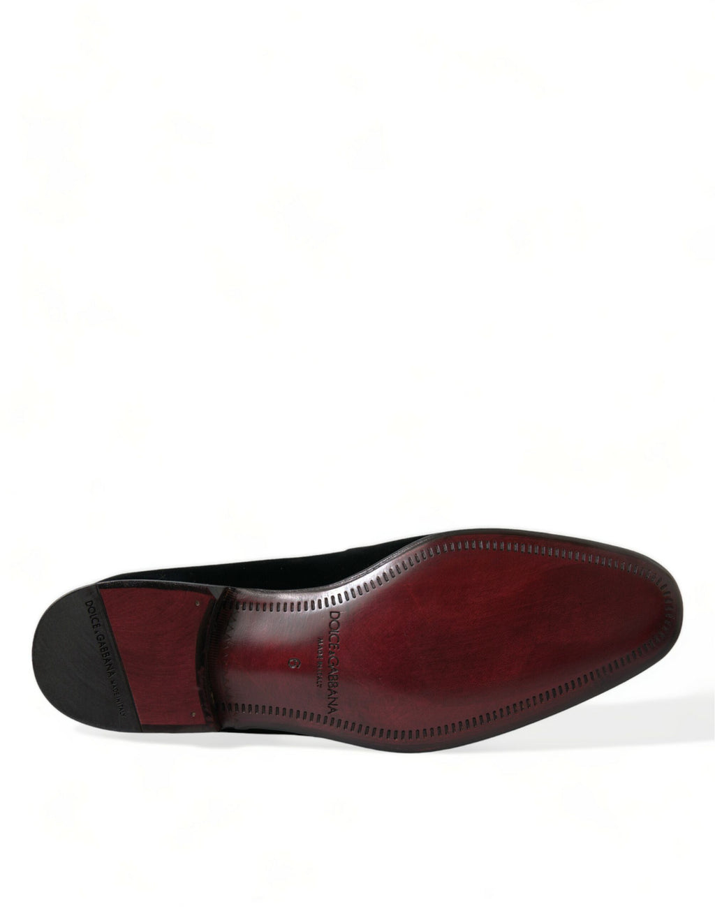 Dolce & Gabbana Black Slip On Loafers for Men additional view