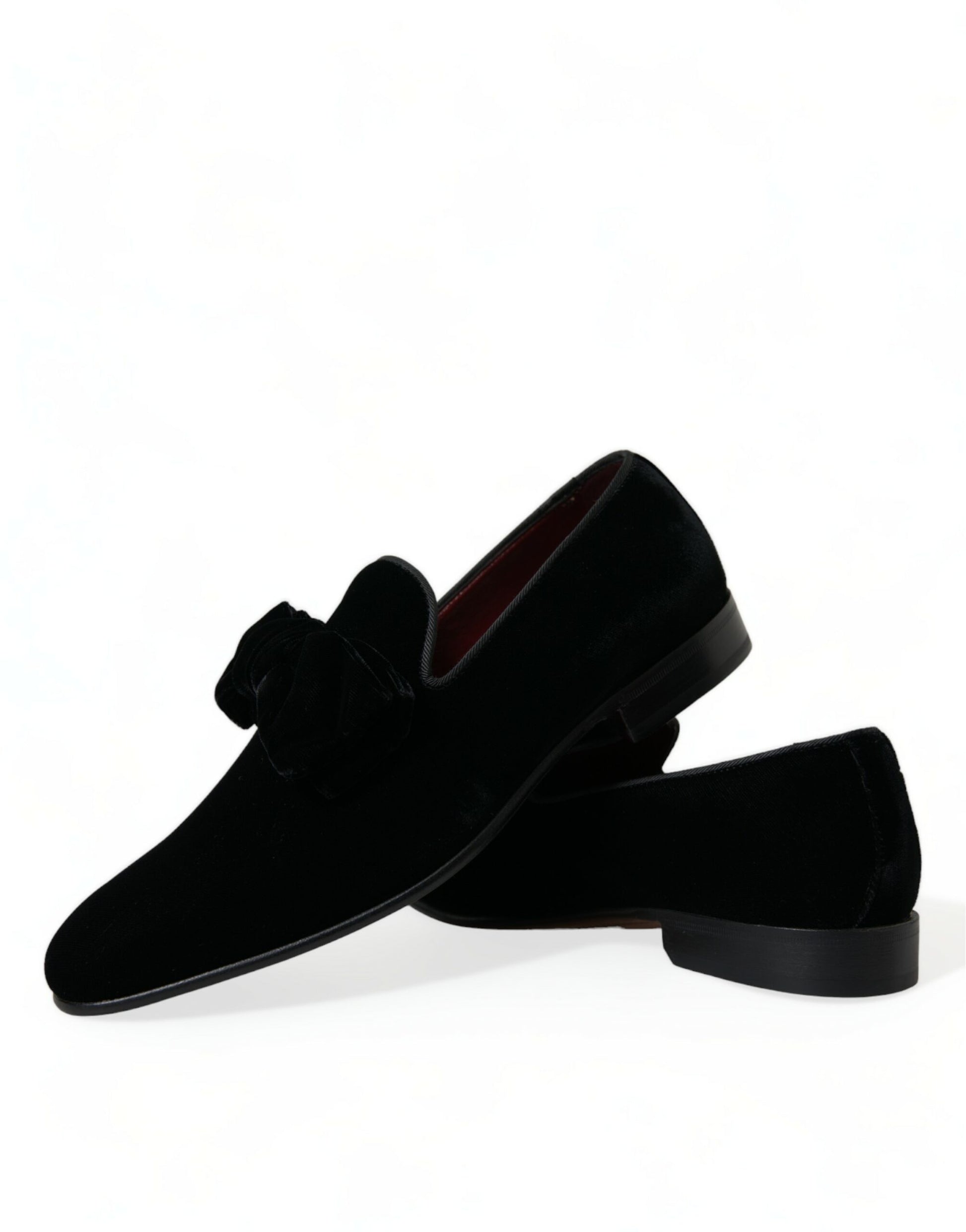Dolce & Gabbana Black Slip On Loafers for Men additional view