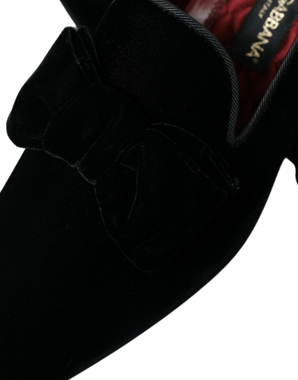 Dolce & Gabbana Black Slip On Loafers for Men additional view
