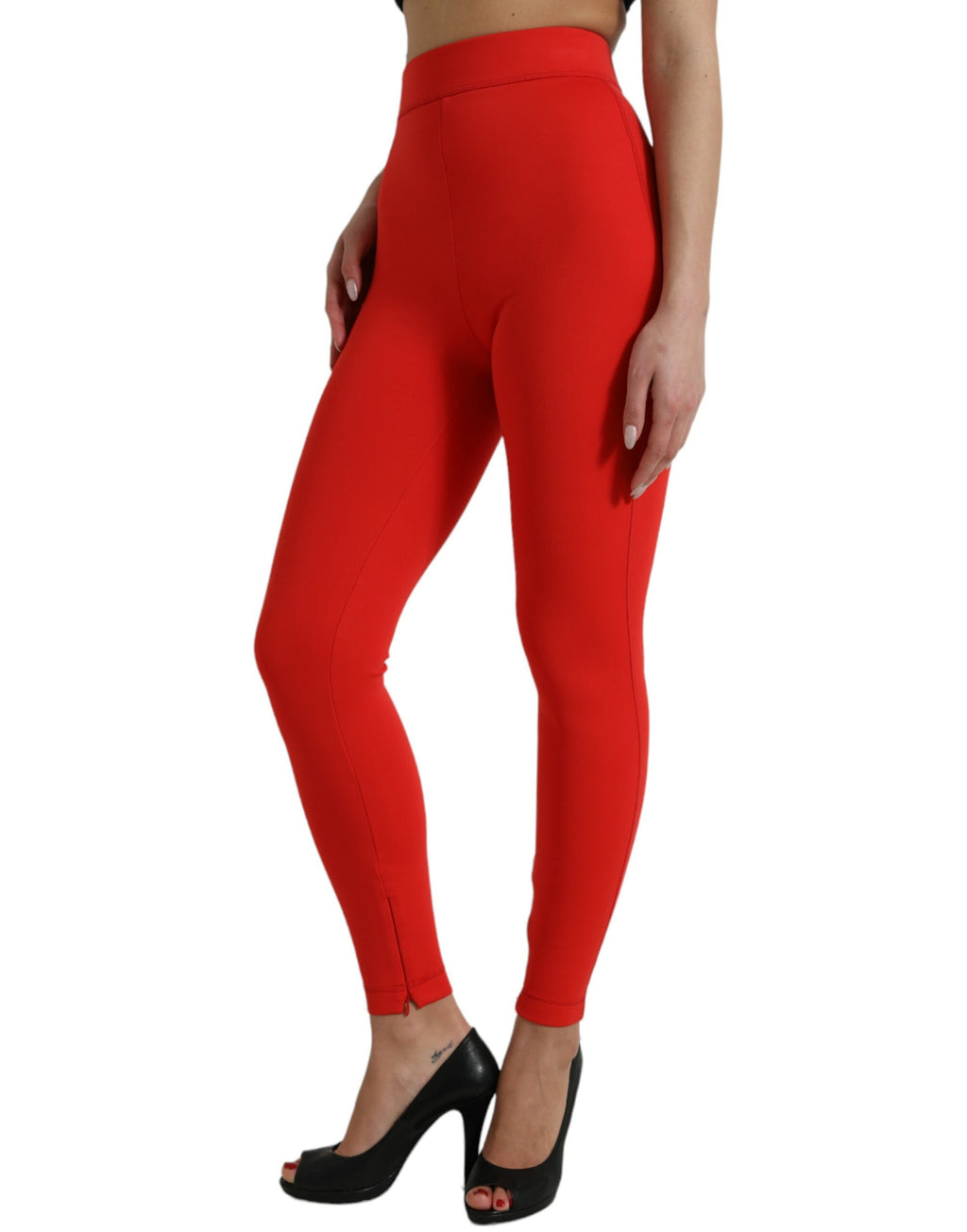 Dolce & Gabbana Red Leggings for Women alternate view
