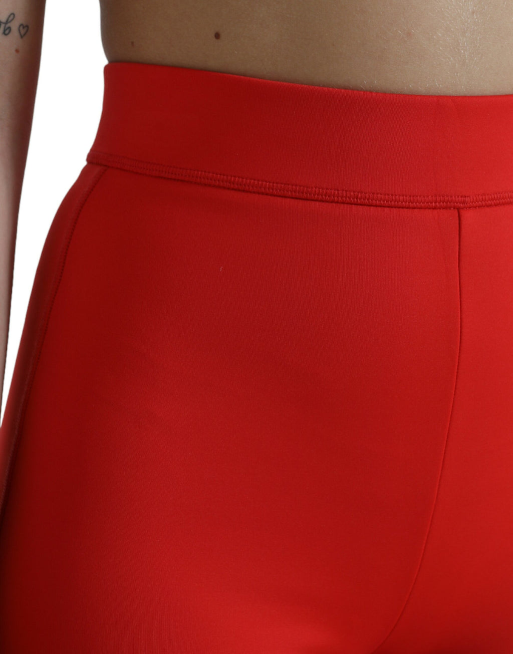 Dolce & Gabbana Red Leggings for Women side view