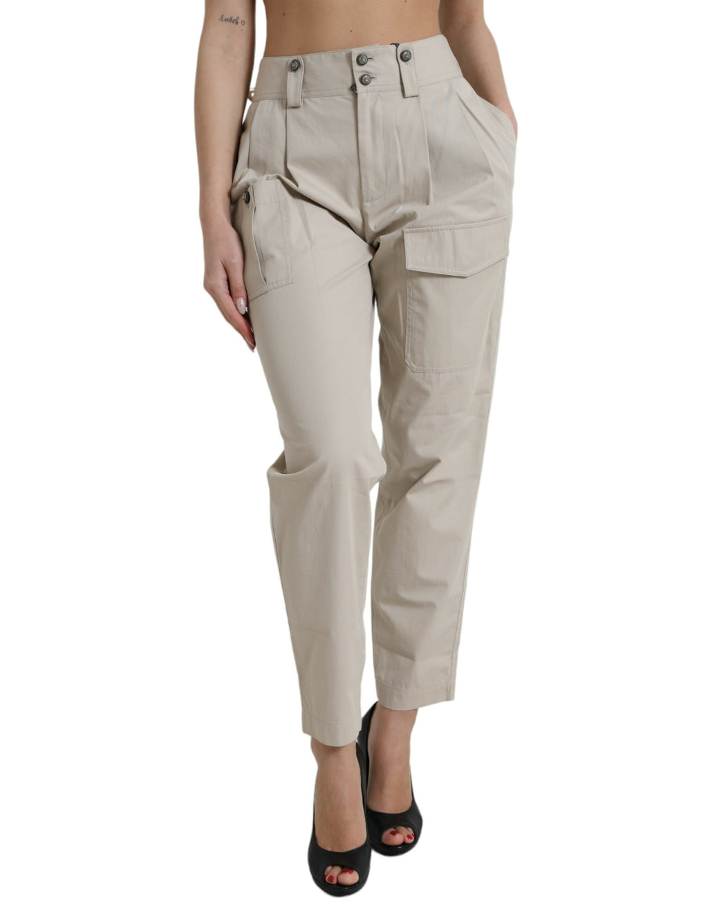 Dolce & Gabbana Beige Casual Pants for Women