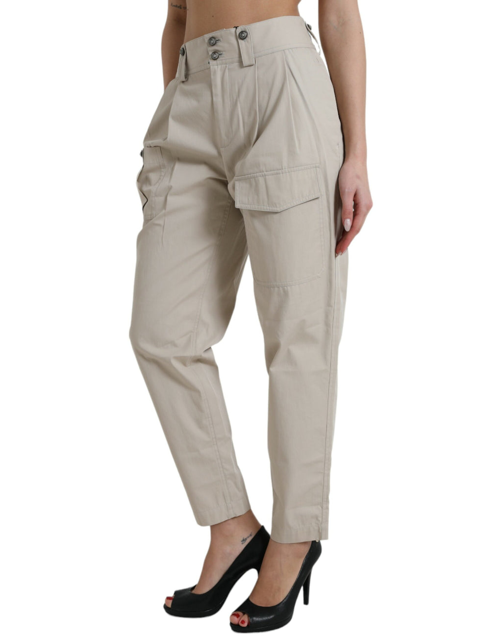 Dolce & Gabbana Beige Casual Pants for Women alternate view