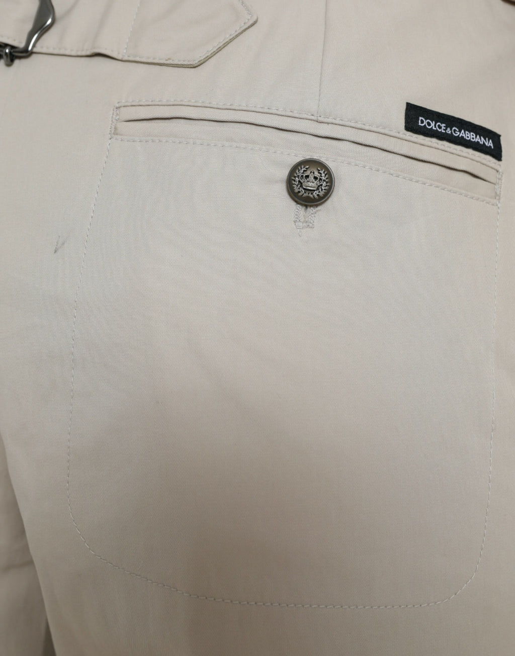 Dolce & Gabbana Beige Casual Pants for Women side view