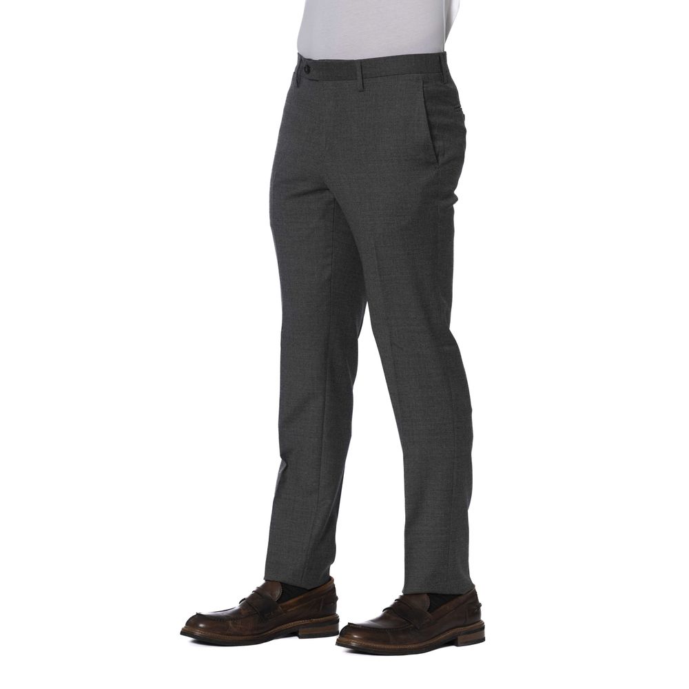 Trussardi Grey Dress Pants for Men alternate view