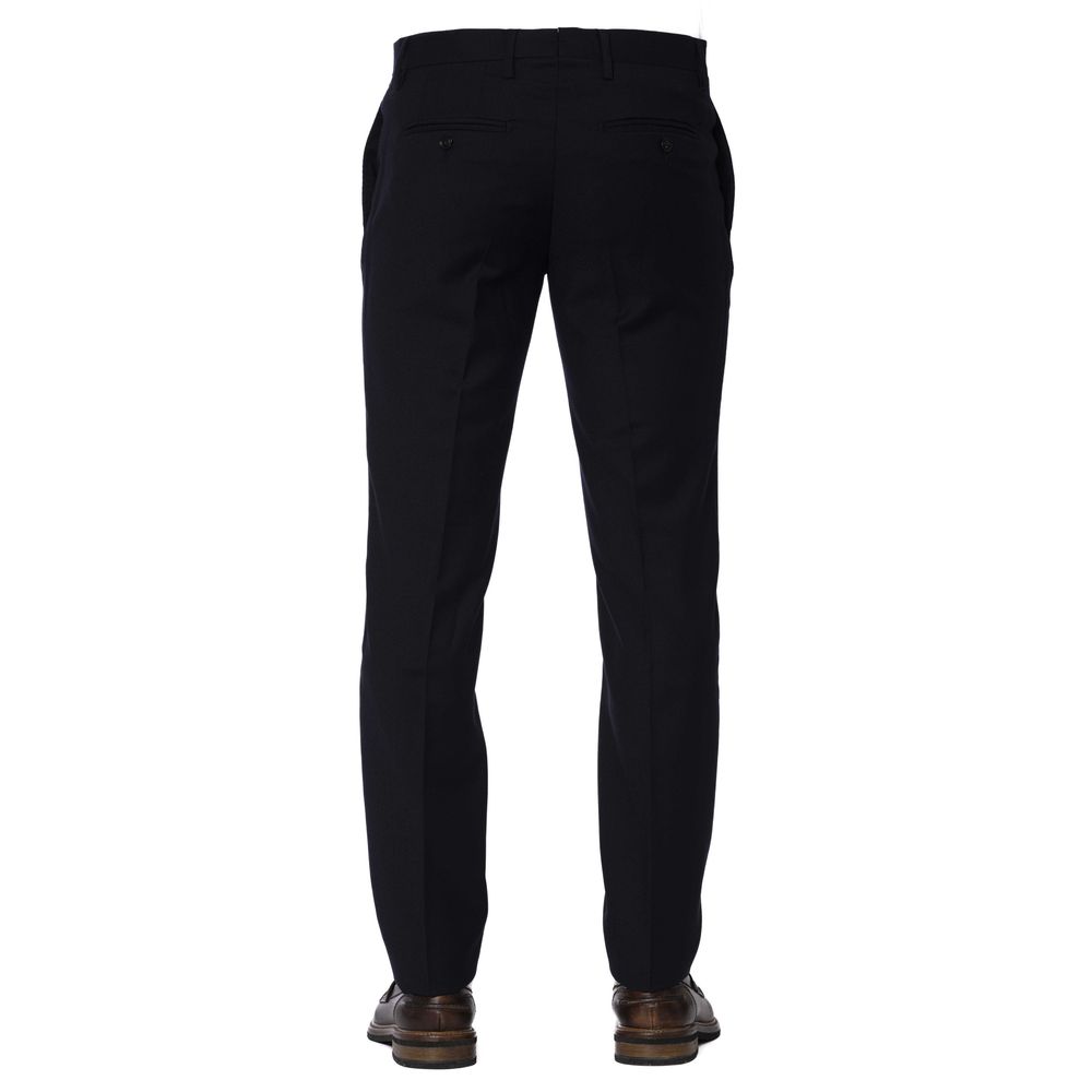Trussardi Blue Dress Pants for Men detail view