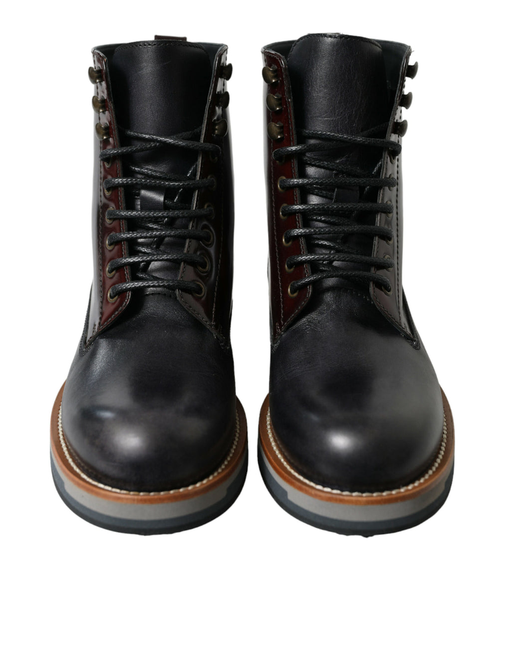 Dolce & Gabbana Black Lace Up Boots for Men alternate view