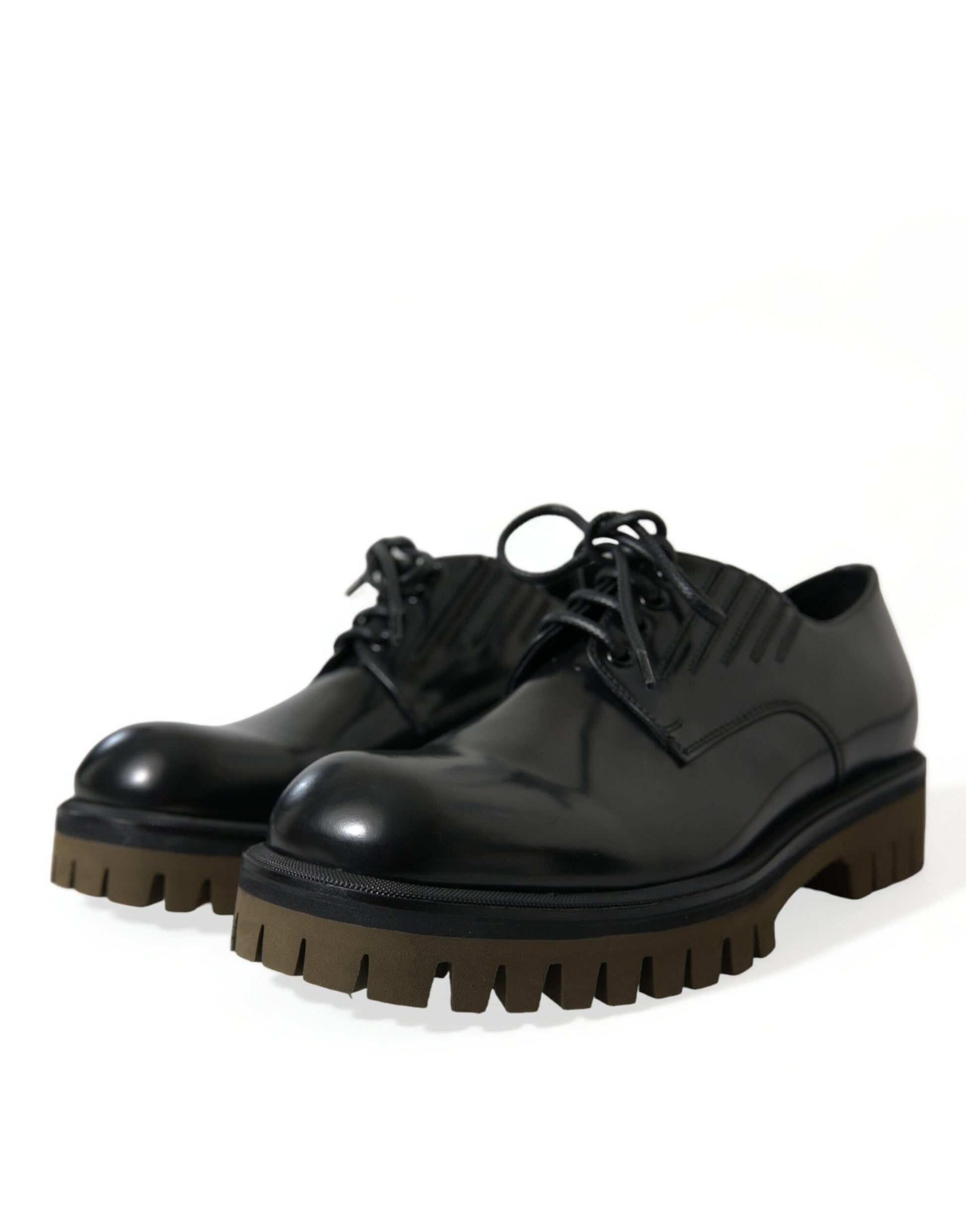 Dolce & Gabbana Black Oxfords And Derbies for Men detail view