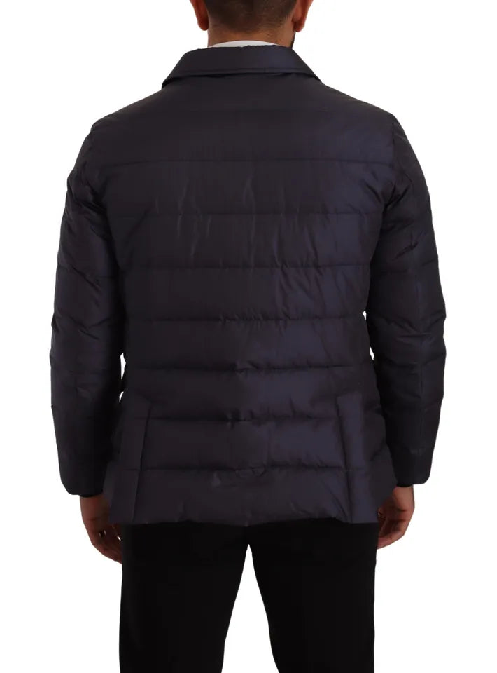 Dolce & Gabbana Blue Bomber for Men side view