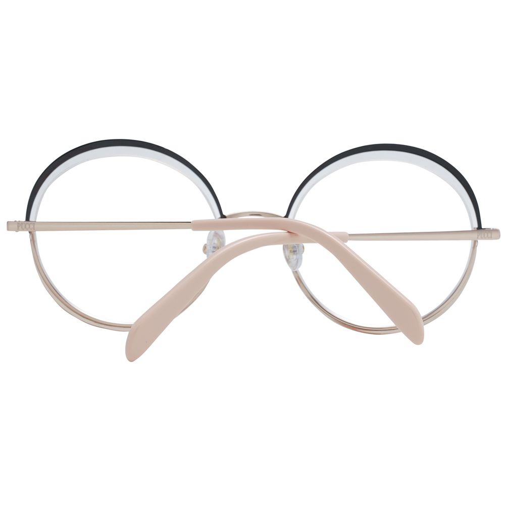 Emilio Pucci Black Glasses Frames for Women detail view