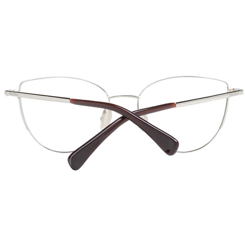 Lunettes (montures) Max Mara en métal doré
