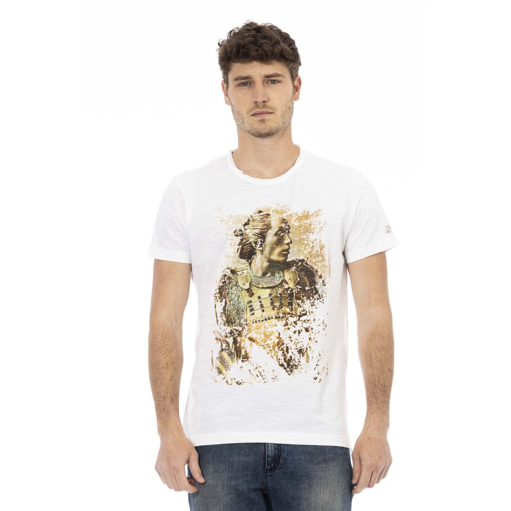 T-shirt homme Trussardi Action en coton blanc