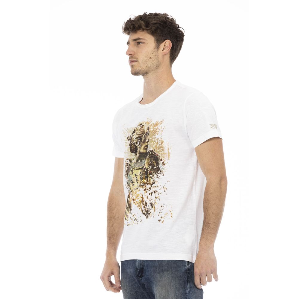 T-shirt homme Trussardi Action en coton blanc